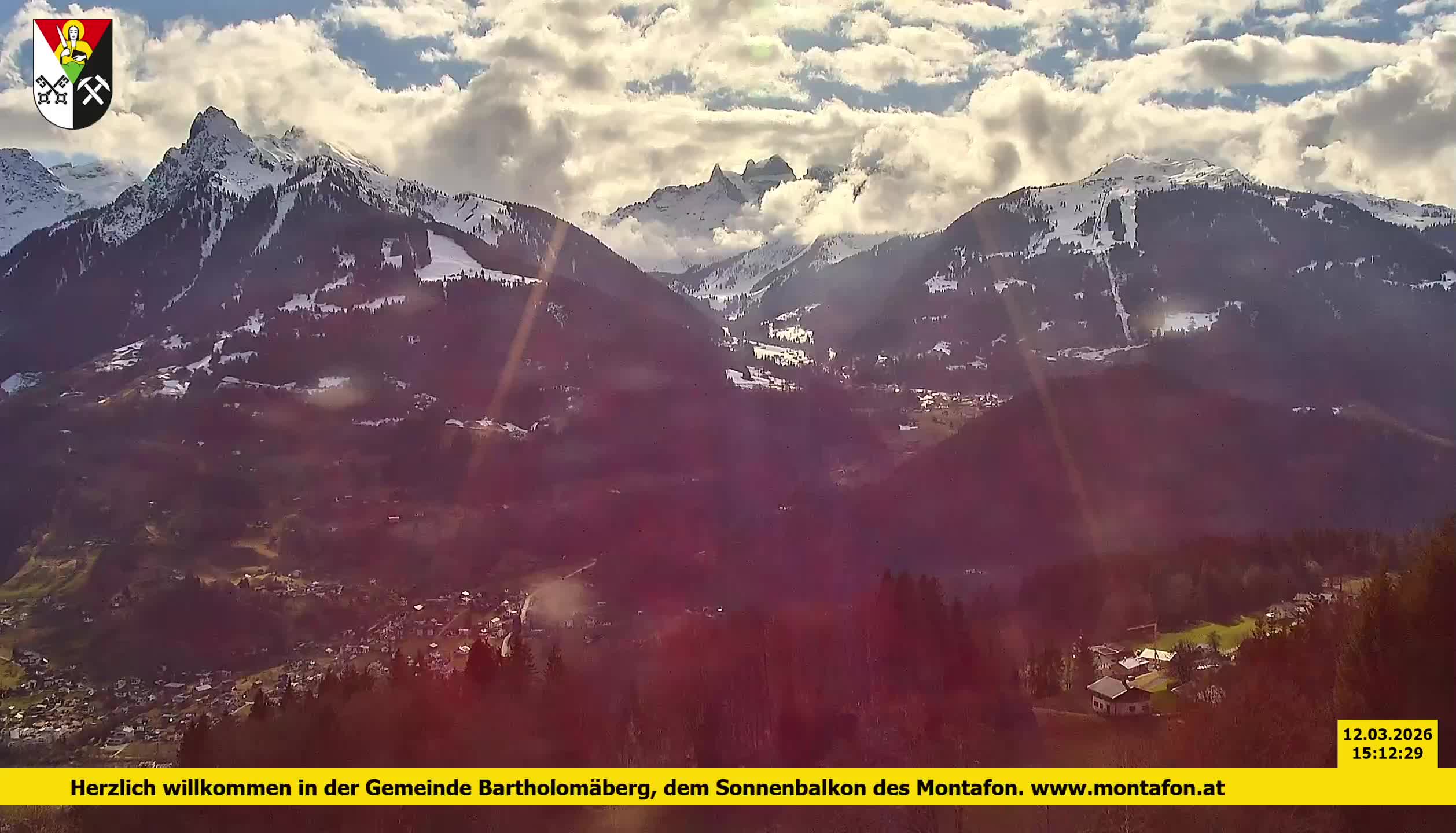 Bartholomäberg | Blick auf Schruns