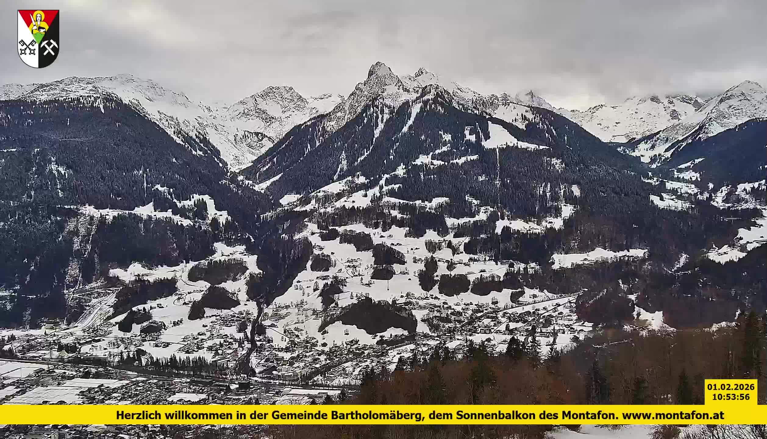 Bartholomäberg | Blick auf Schruns
