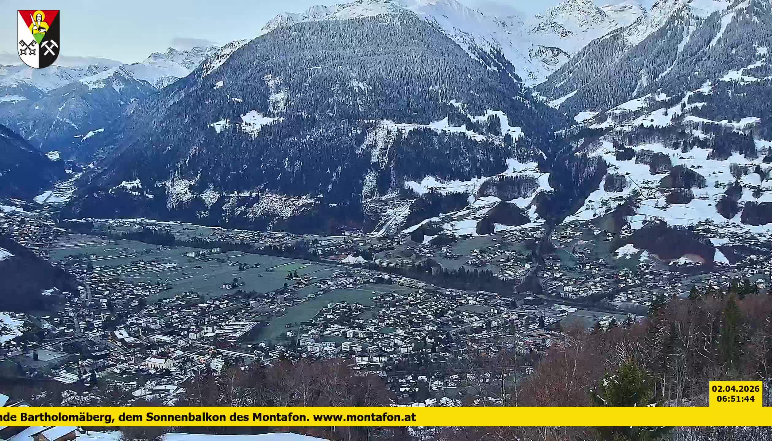 Bartholomäberg | Blick auf Schruns