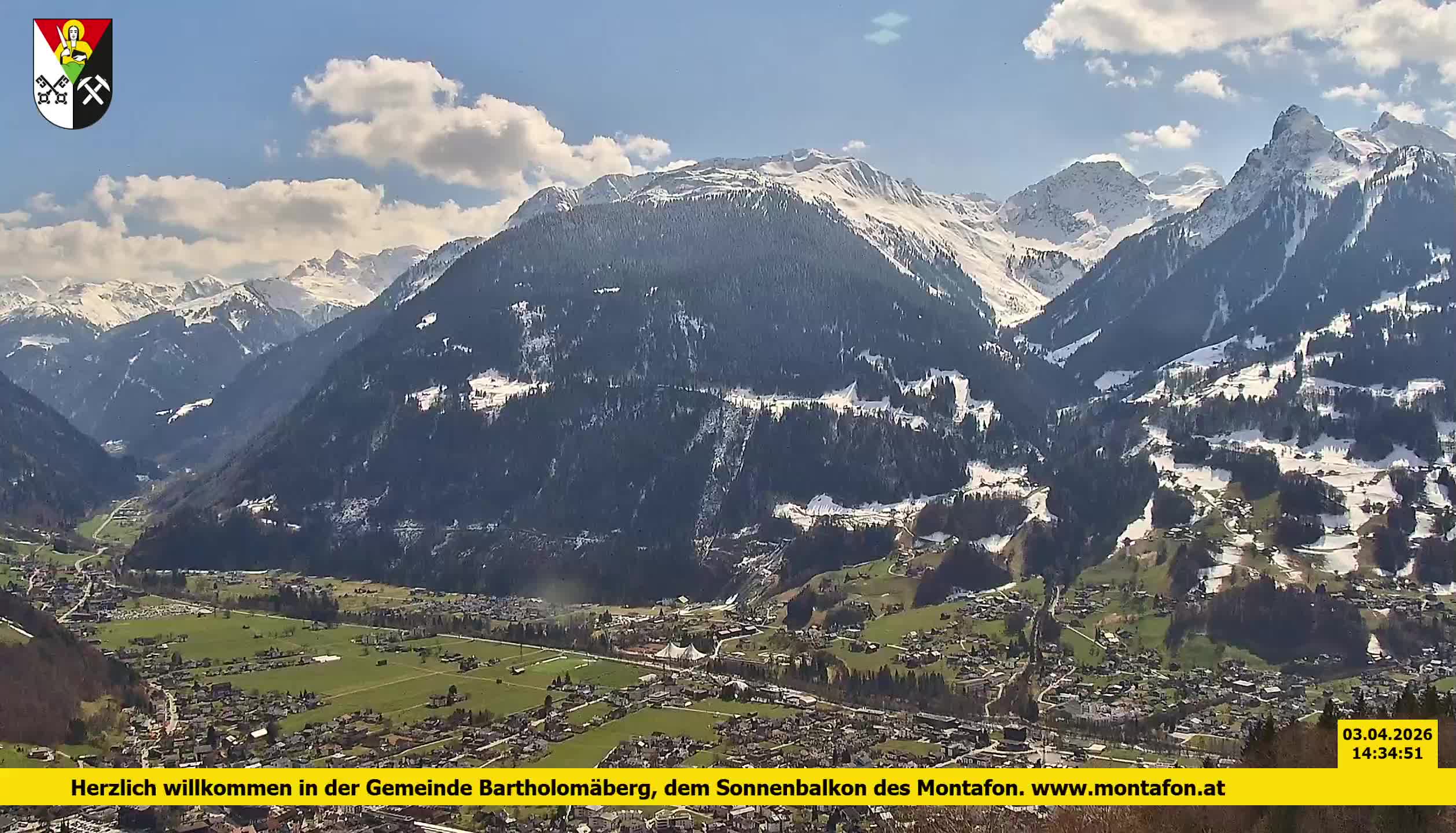 Bartholomäberg | Blick auf Schruns