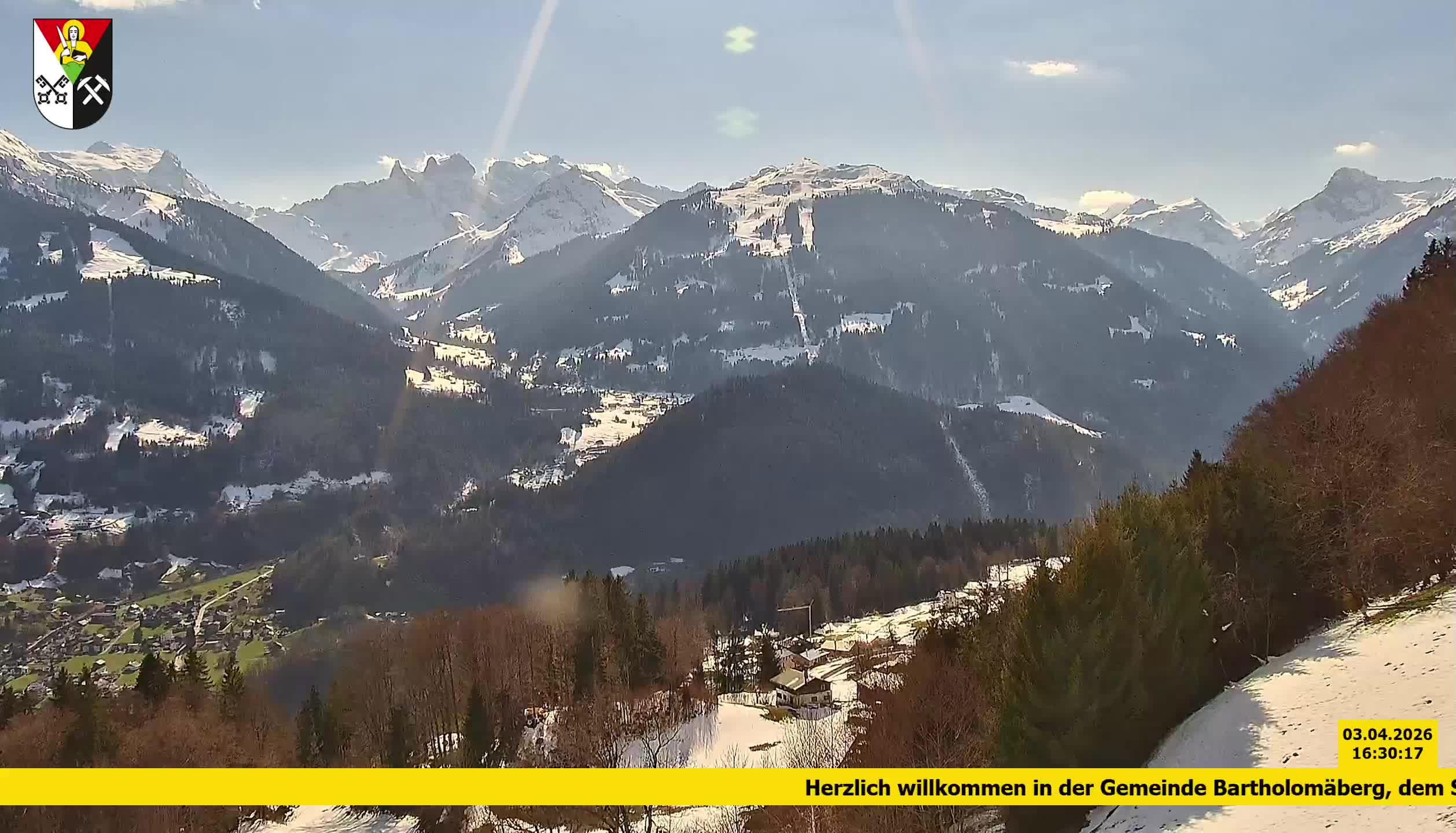 Bartholomäberg | Blick auf Schruns