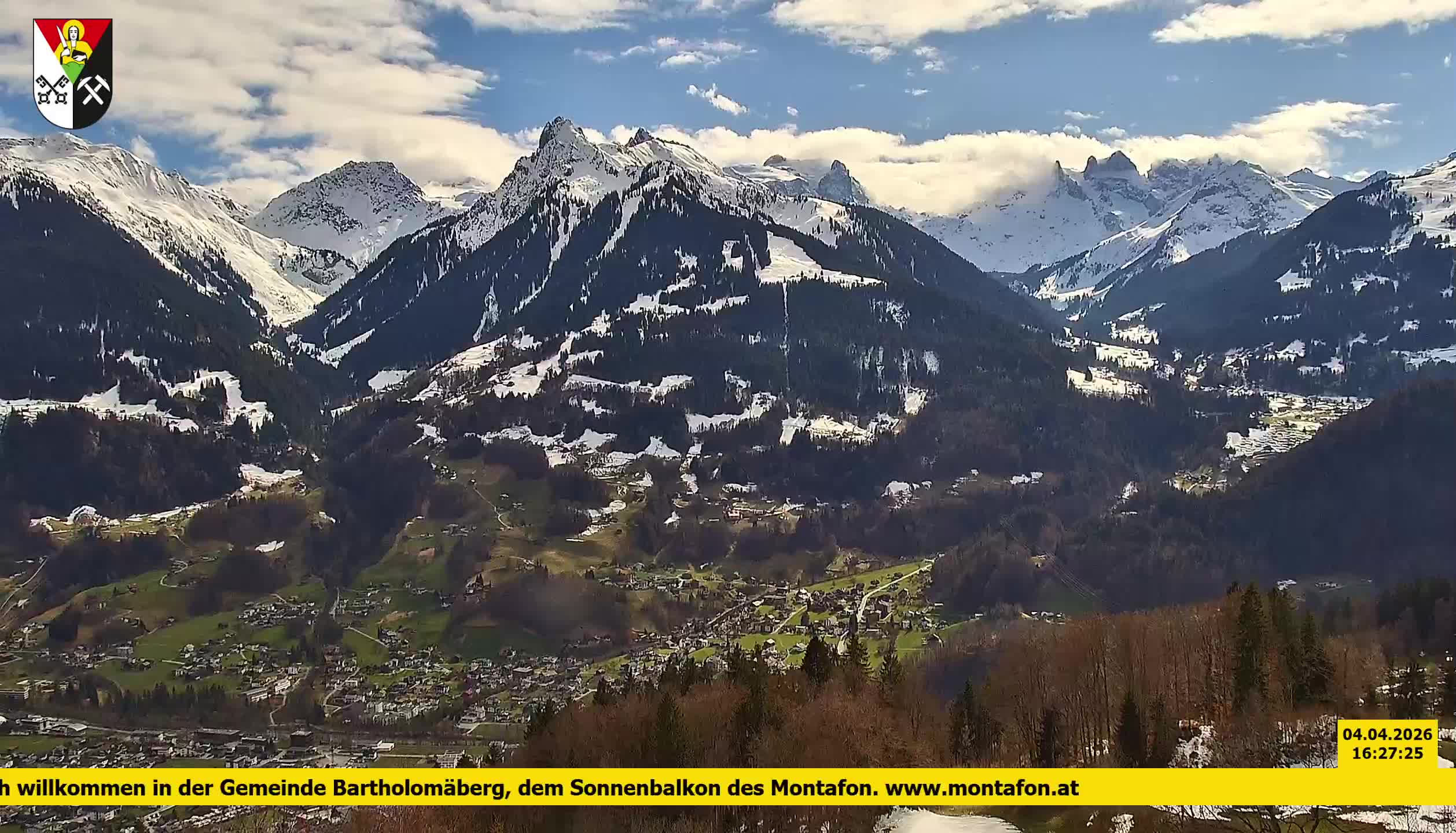 Bartholomäberg | Blick auf Schruns