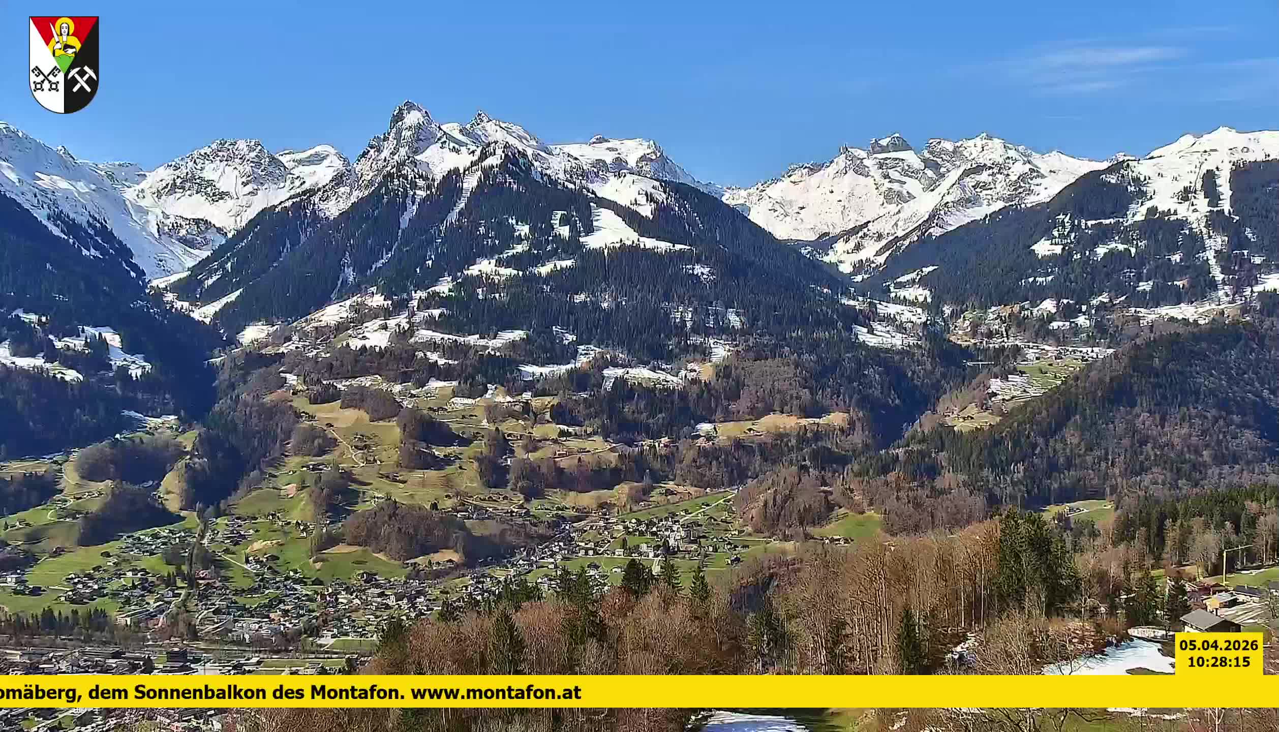 Bartholomäberg | Blick auf Schruns