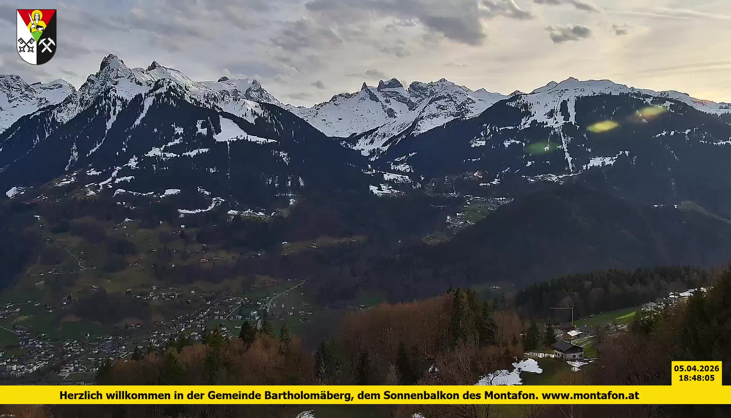 Bartholomäberg | Blick auf Schruns