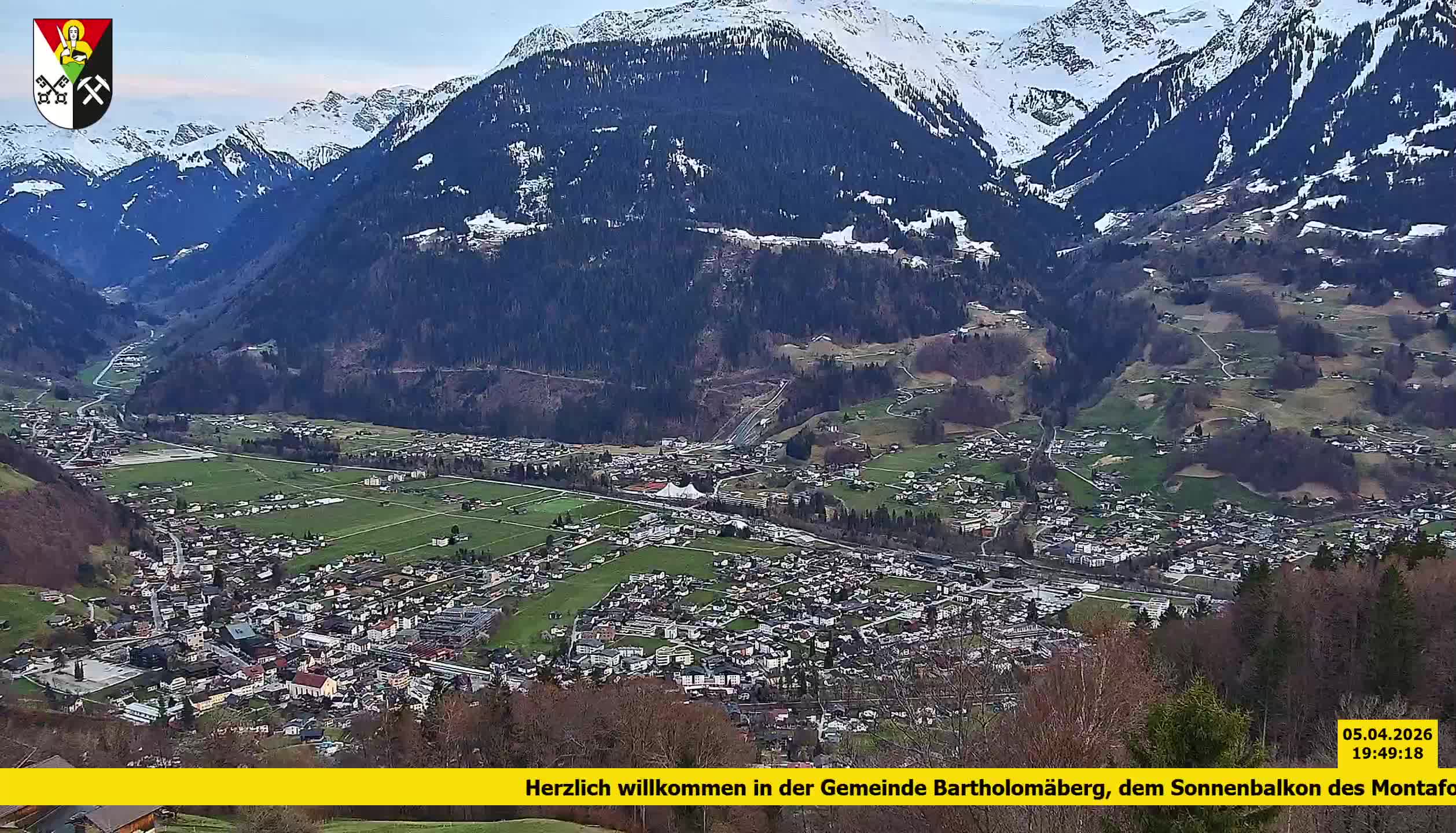 Bartholomäberg | Blick auf Schruns