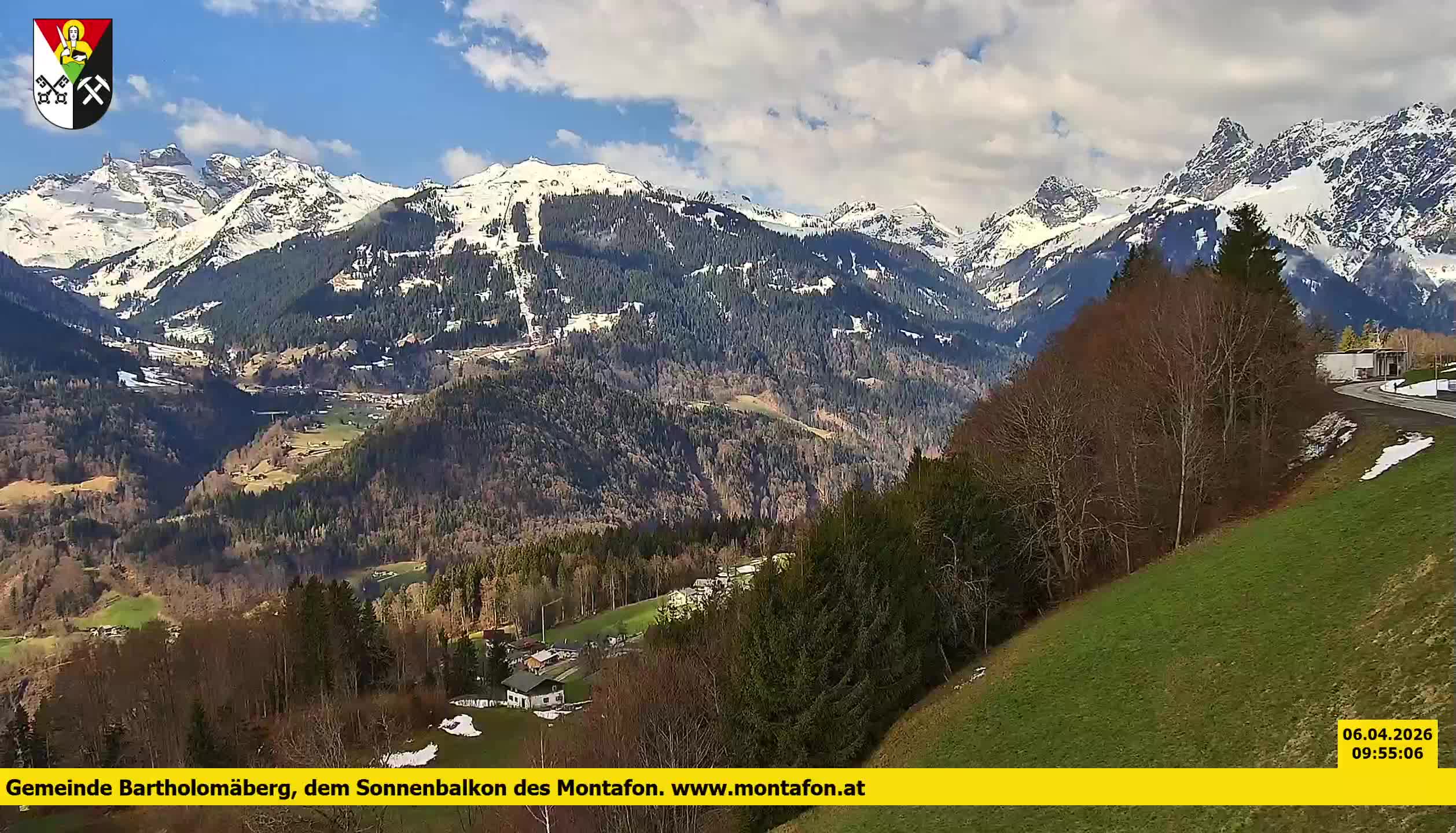 Bartholomäberg | Blick auf Schruns