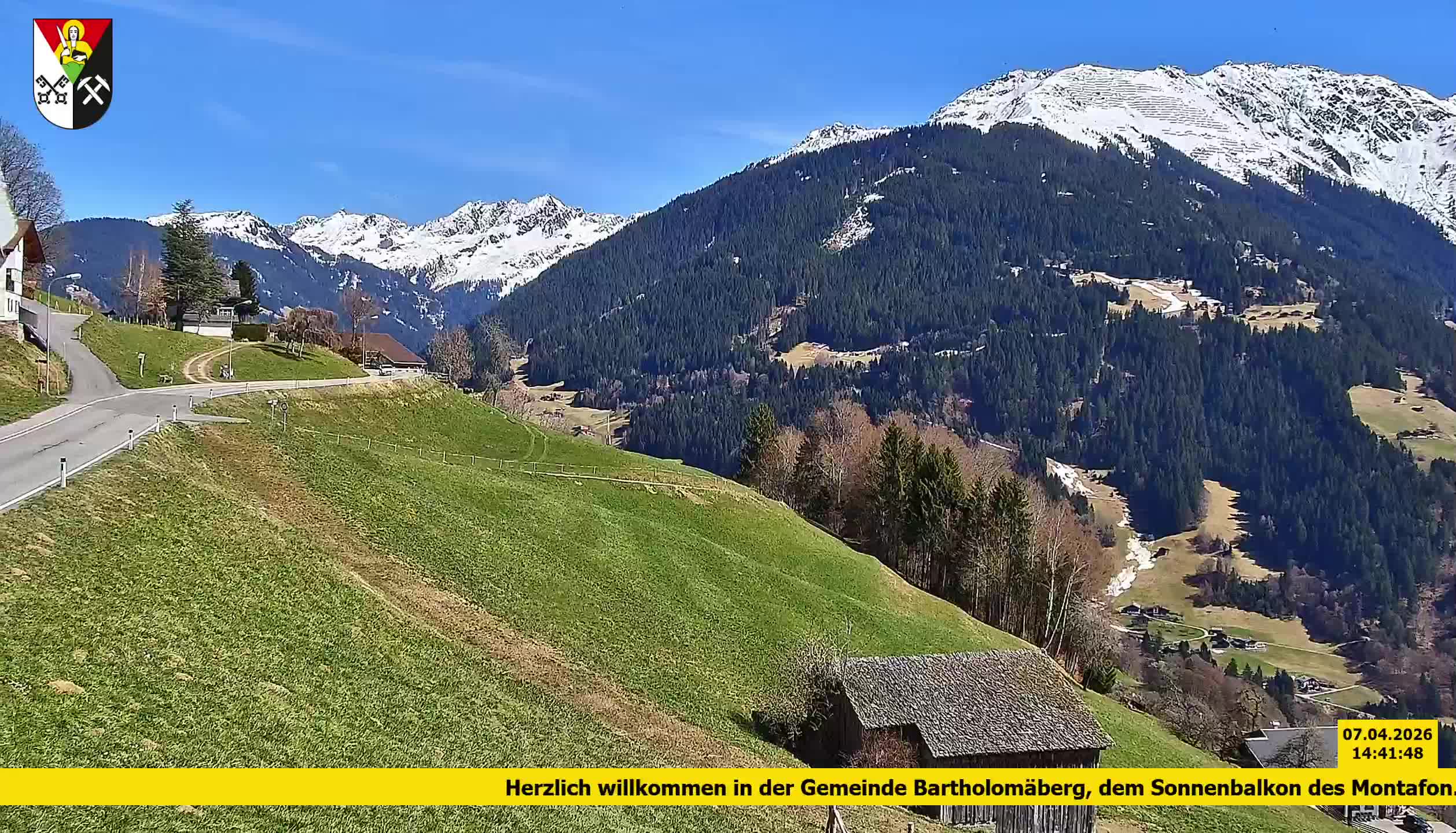 Bartholomäberg | Blick auf Schruns