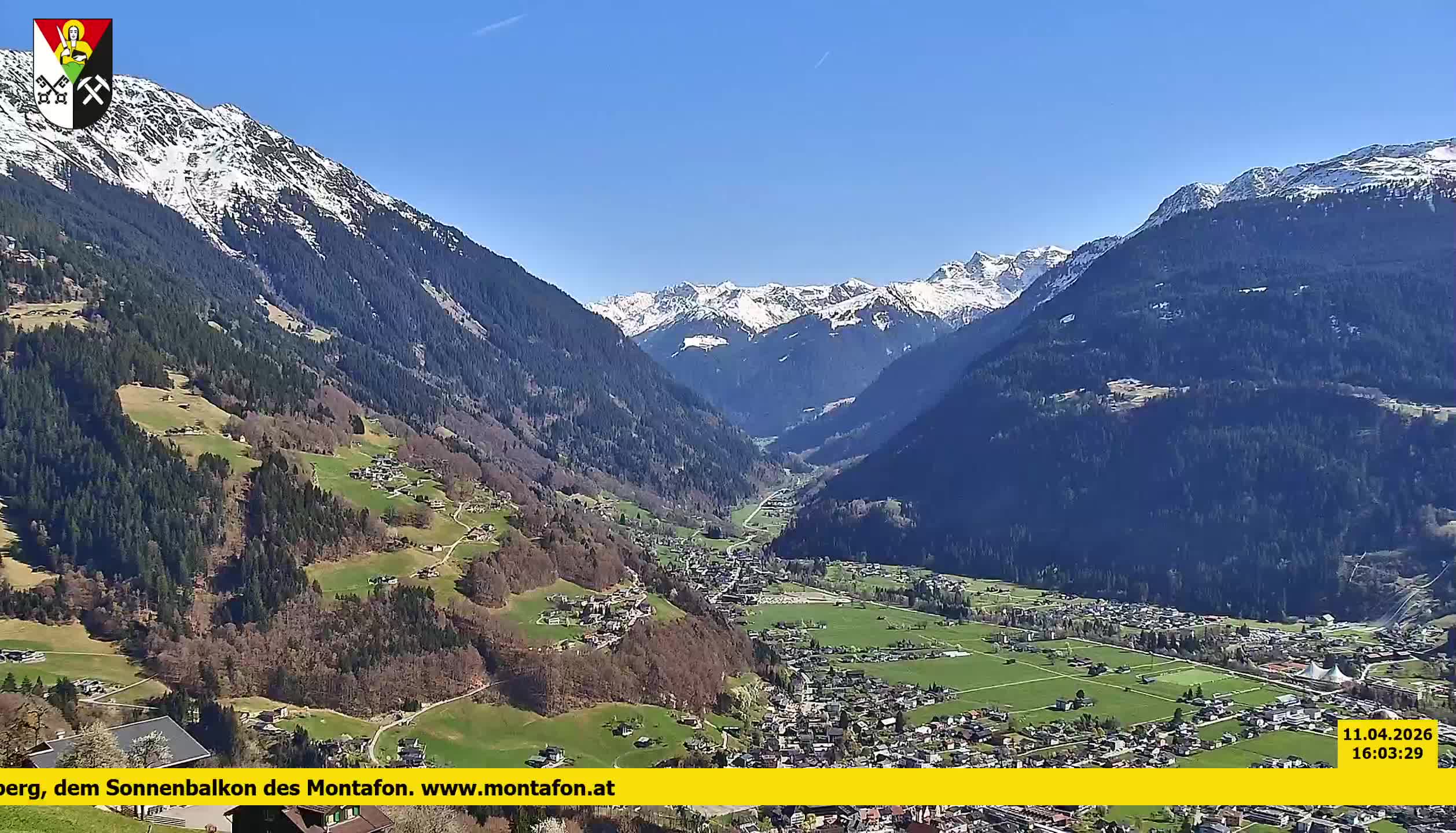 Bartholomäberg | Blick auf Schruns