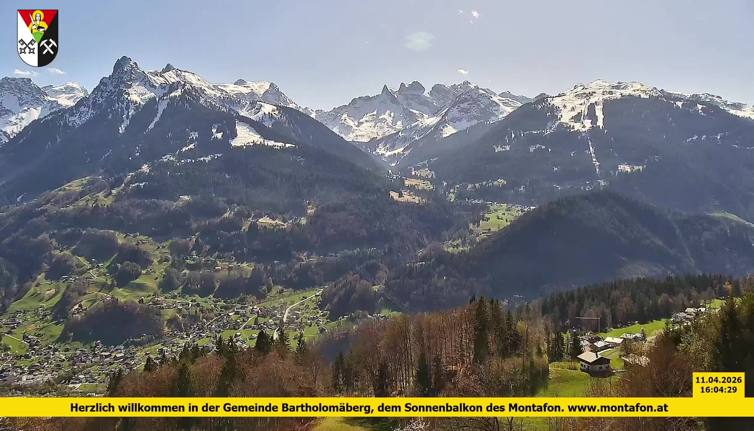 Bartholomäberg | Blick auf Schruns