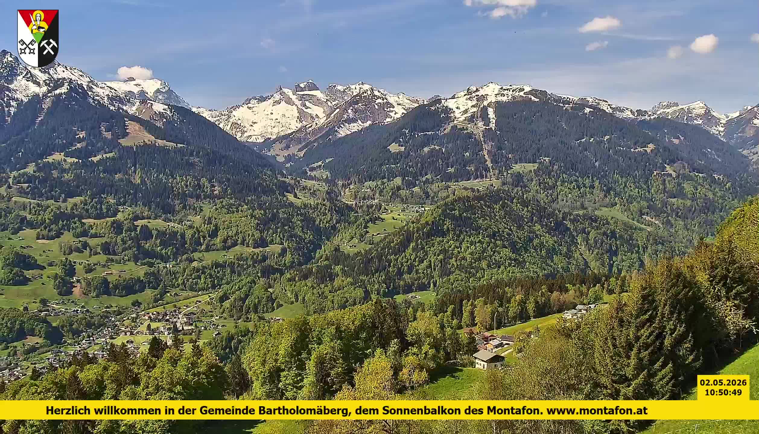 Bartholomäberg | Blick auf Schruns