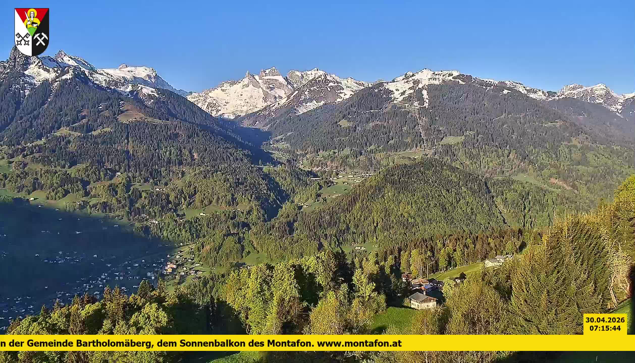 Bartholomäberg | Blick auf Schruns