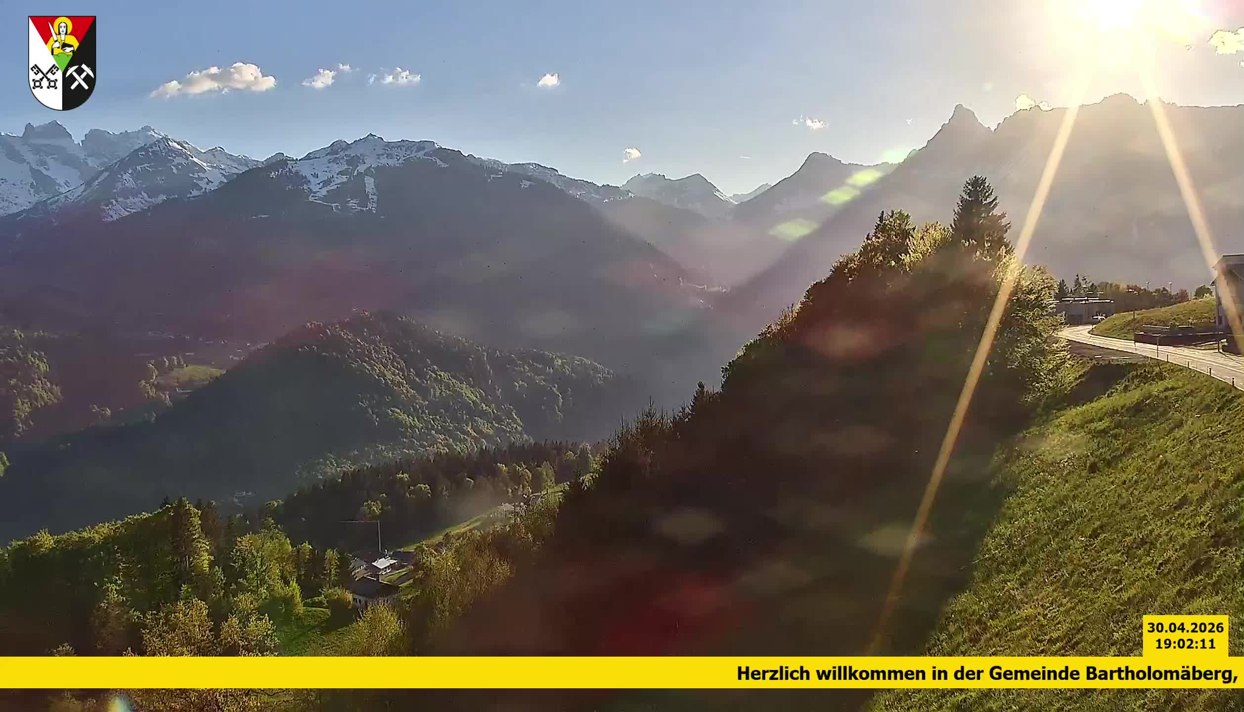 Bartholomäberg | Blick auf Schruns