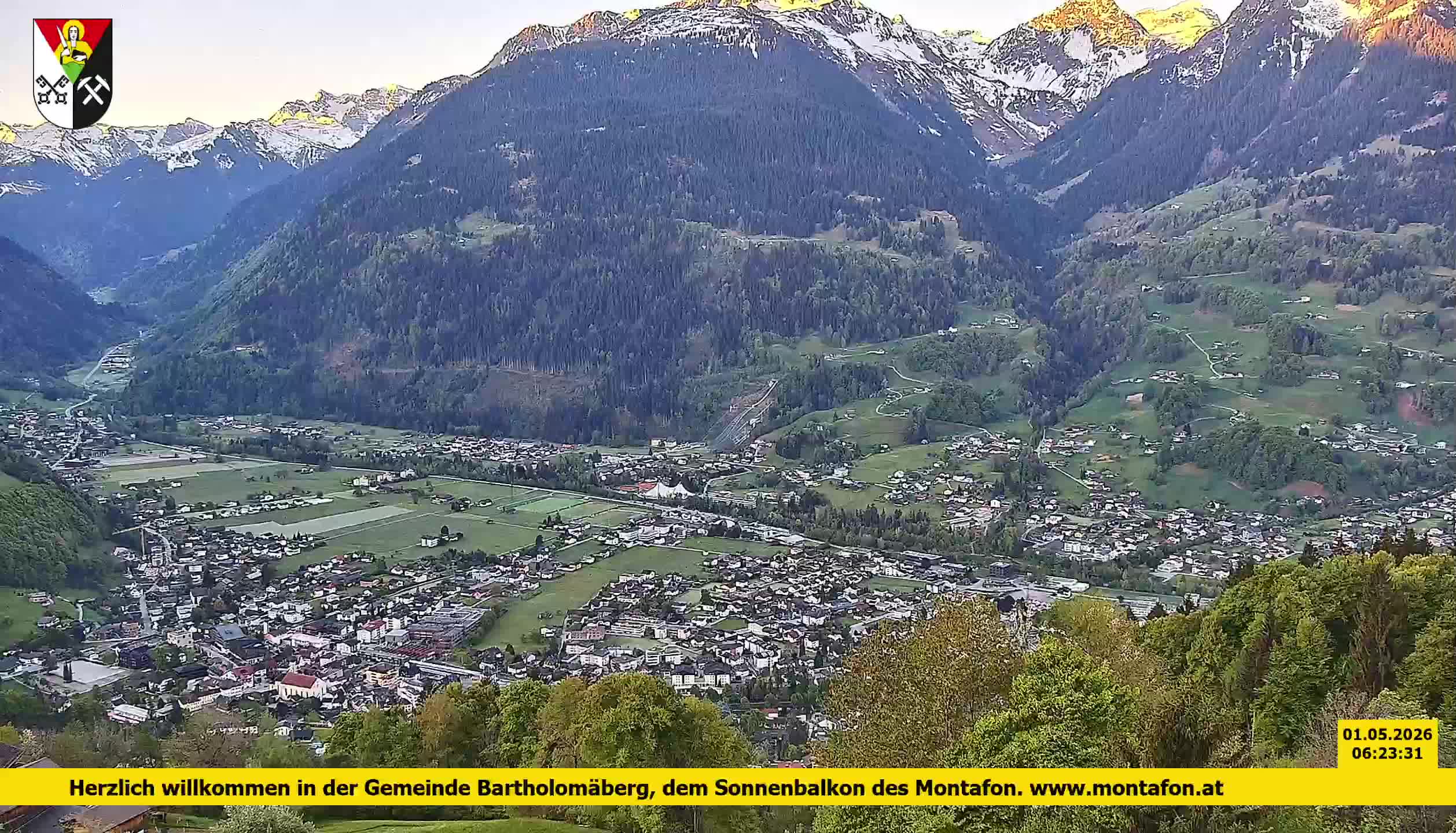 Bartholomäberg | Blick auf Schruns