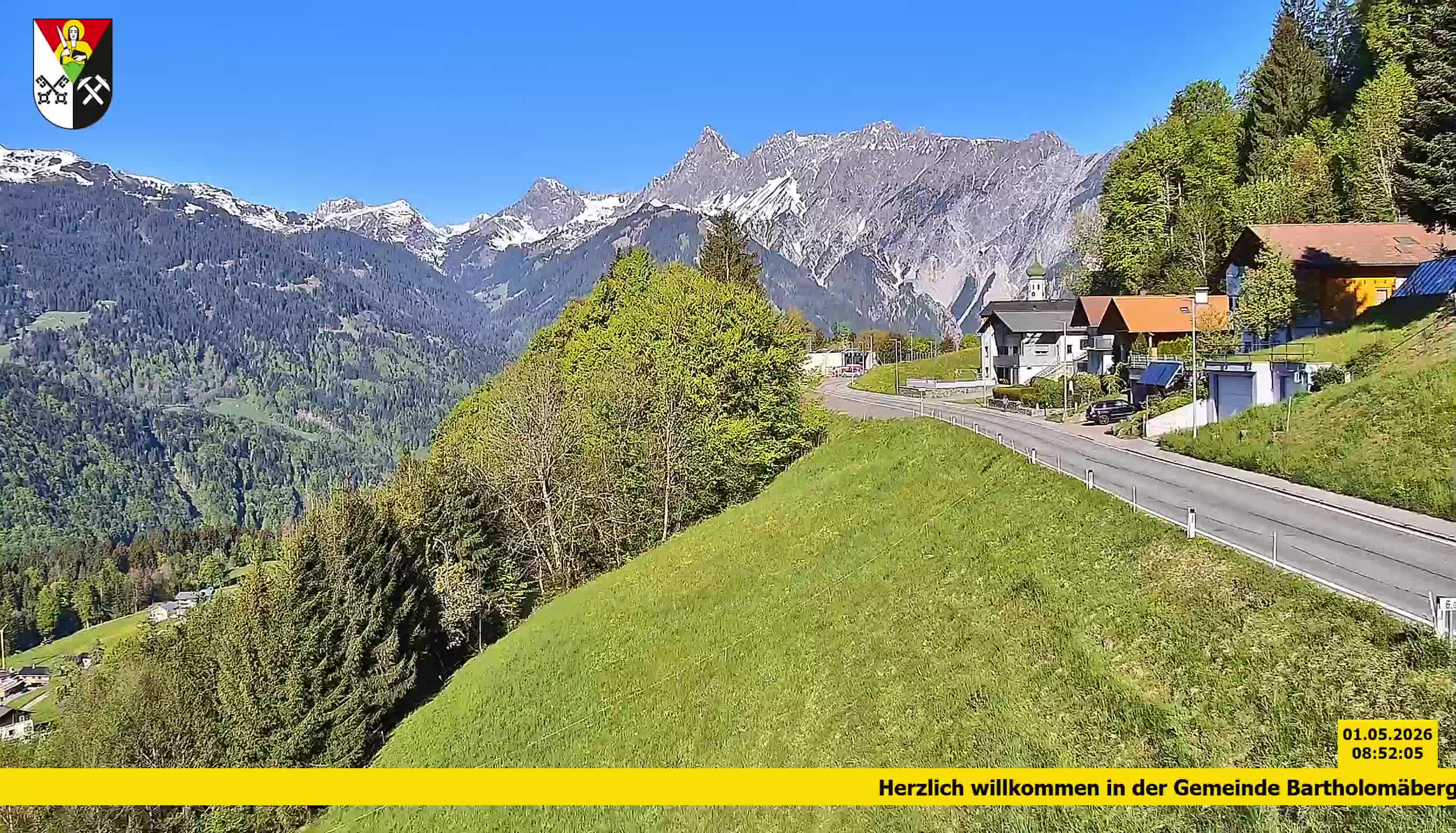Bartholomäberg | Blick auf Schruns
