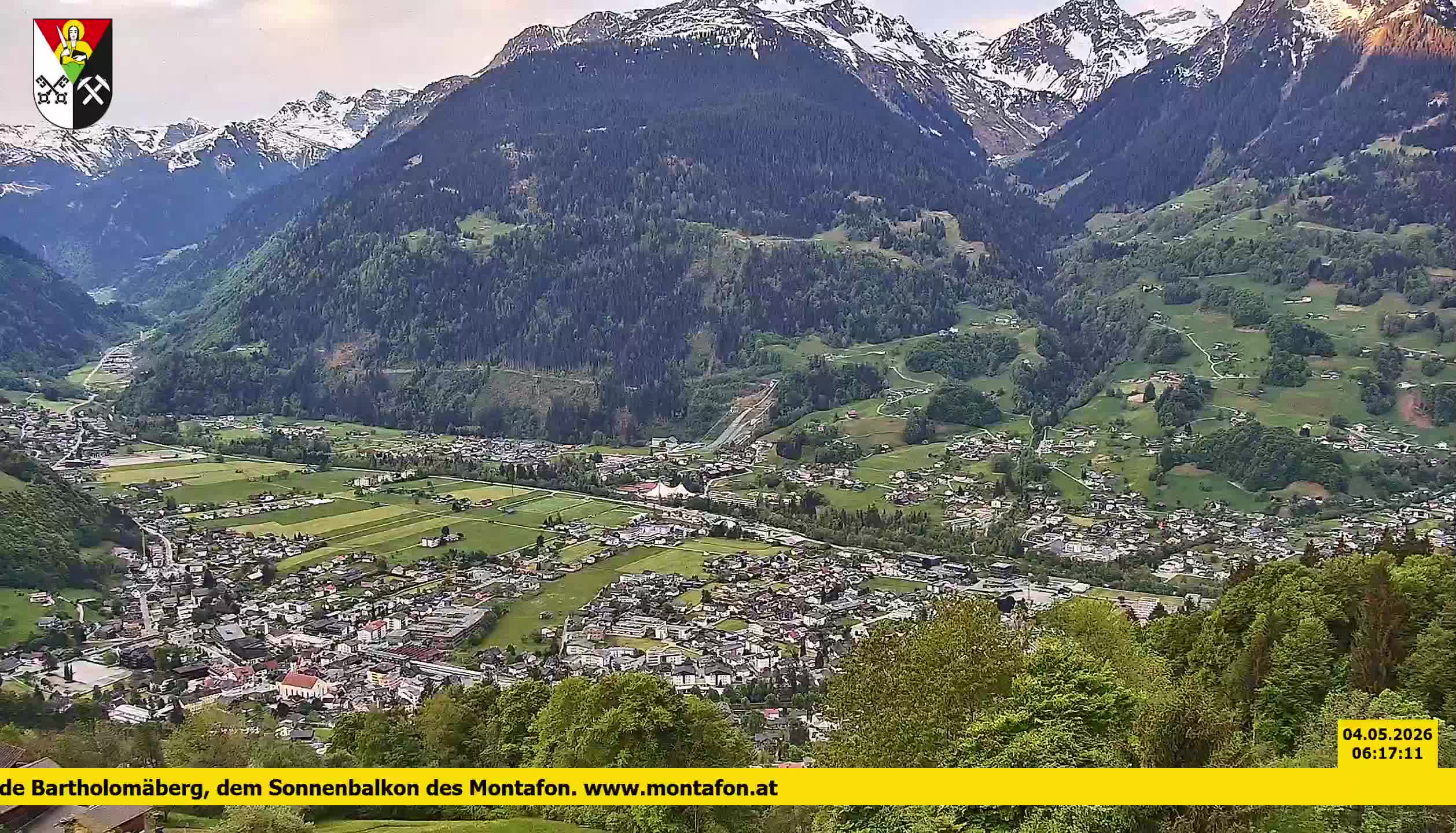 Bartholomäberg | Blick auf Schruns