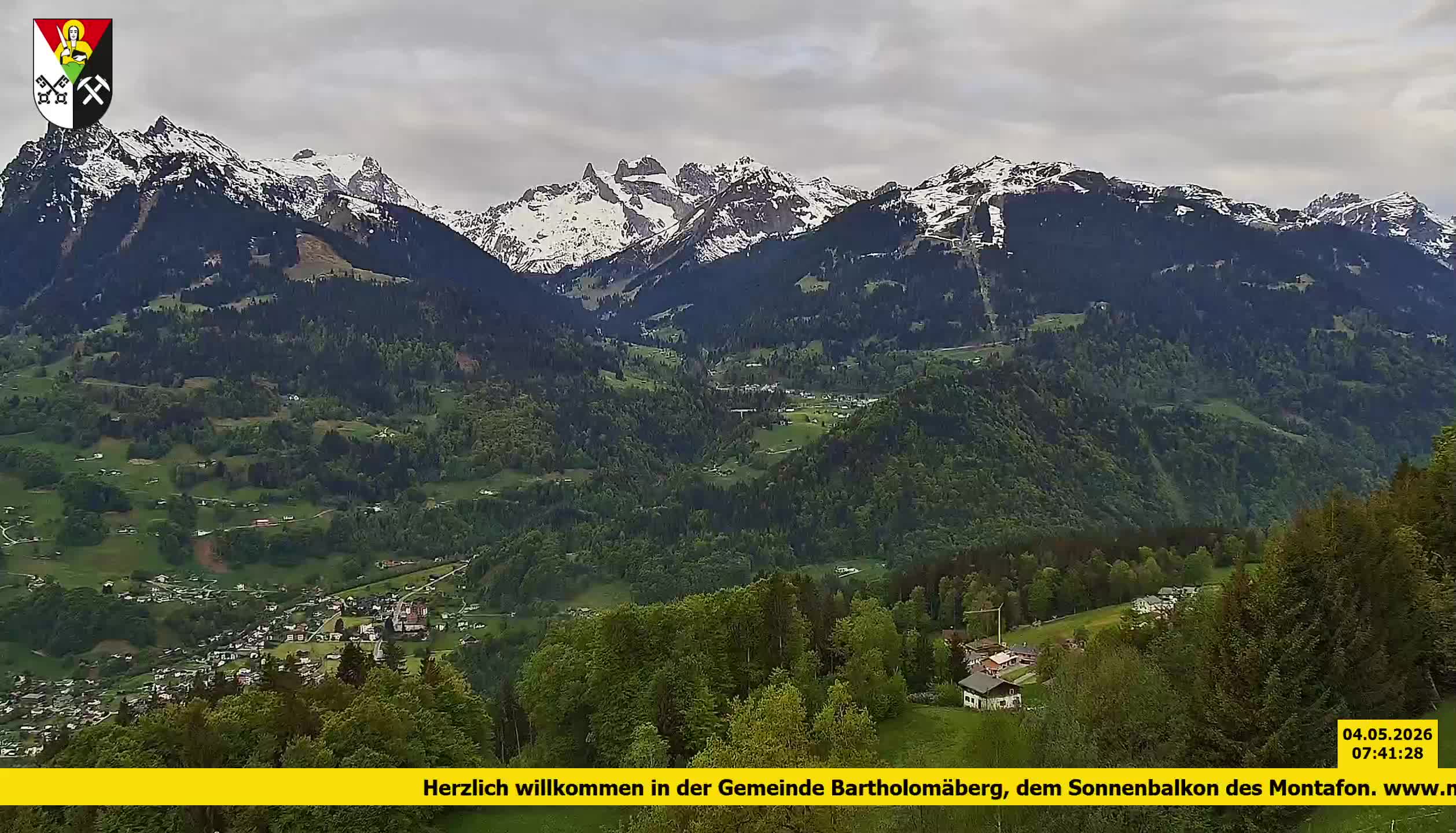 Bartholomäberg | Blick auf Schruns
