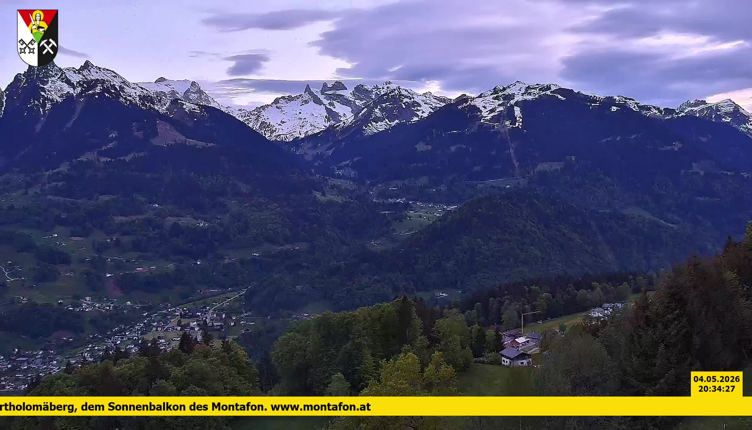 Bartholomäberg | Blick auf Schruns