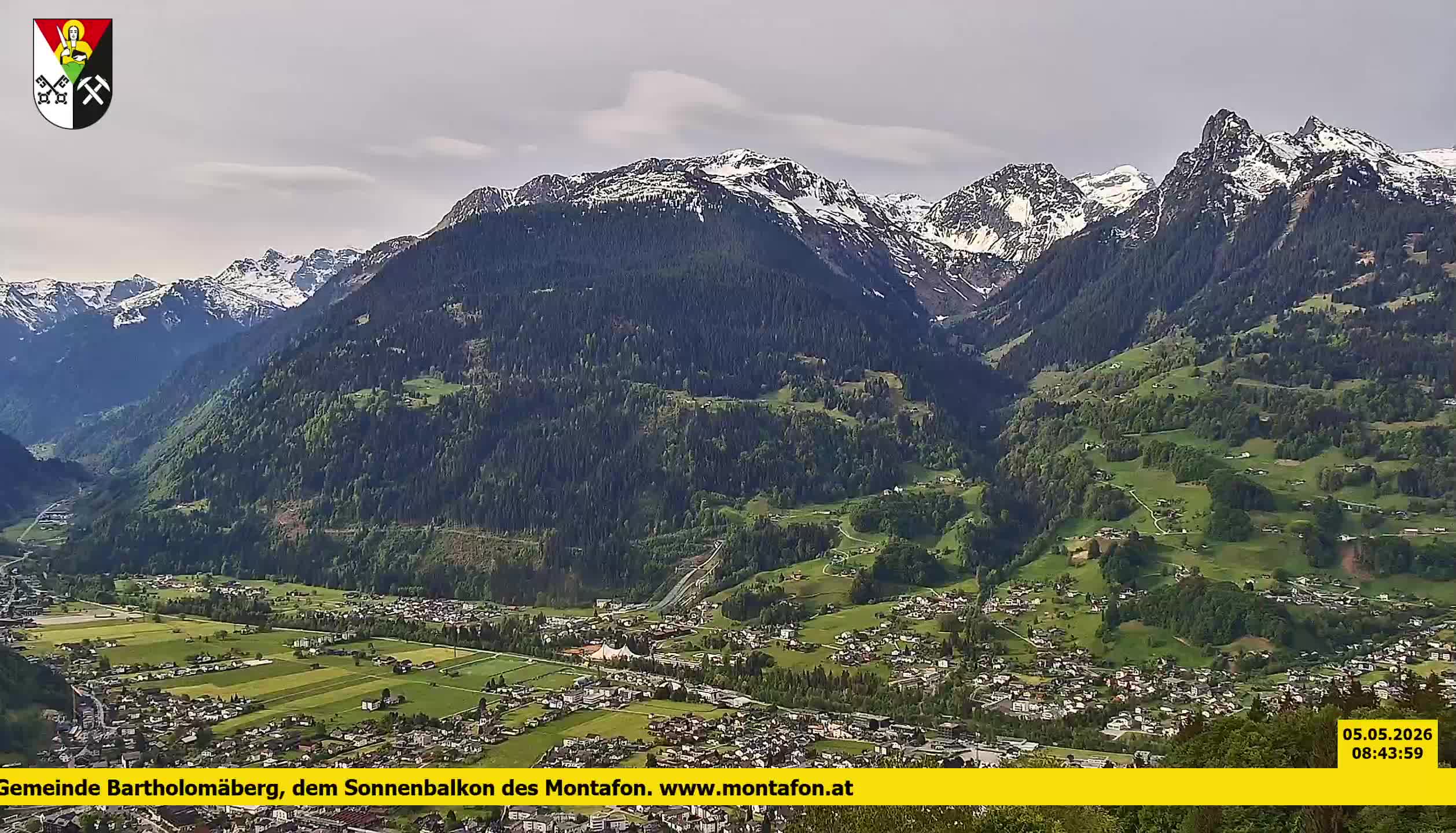 Bartholomäberg | Blick auf Schruns