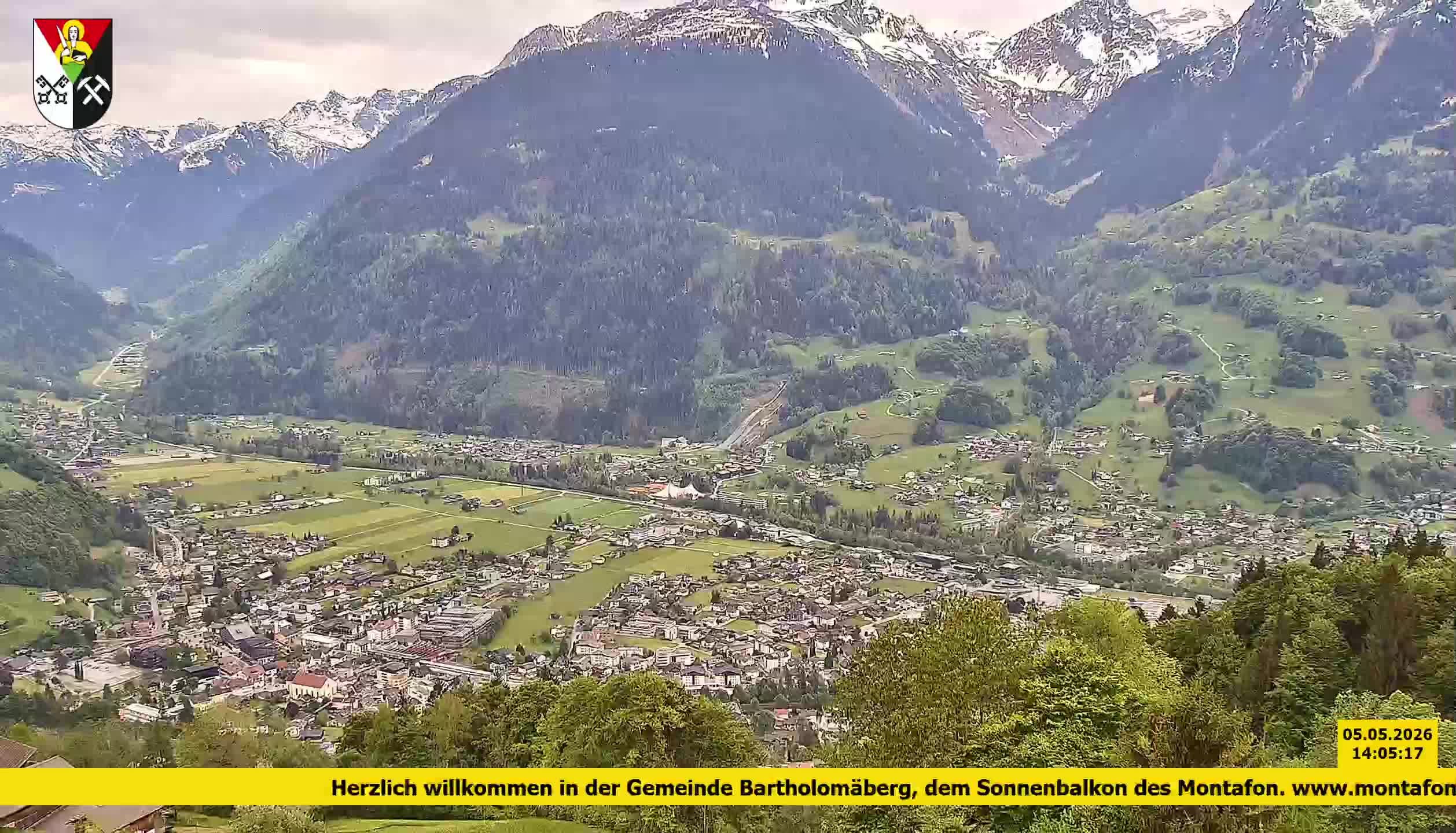 Bartholomäberg | Blick auf Schruns