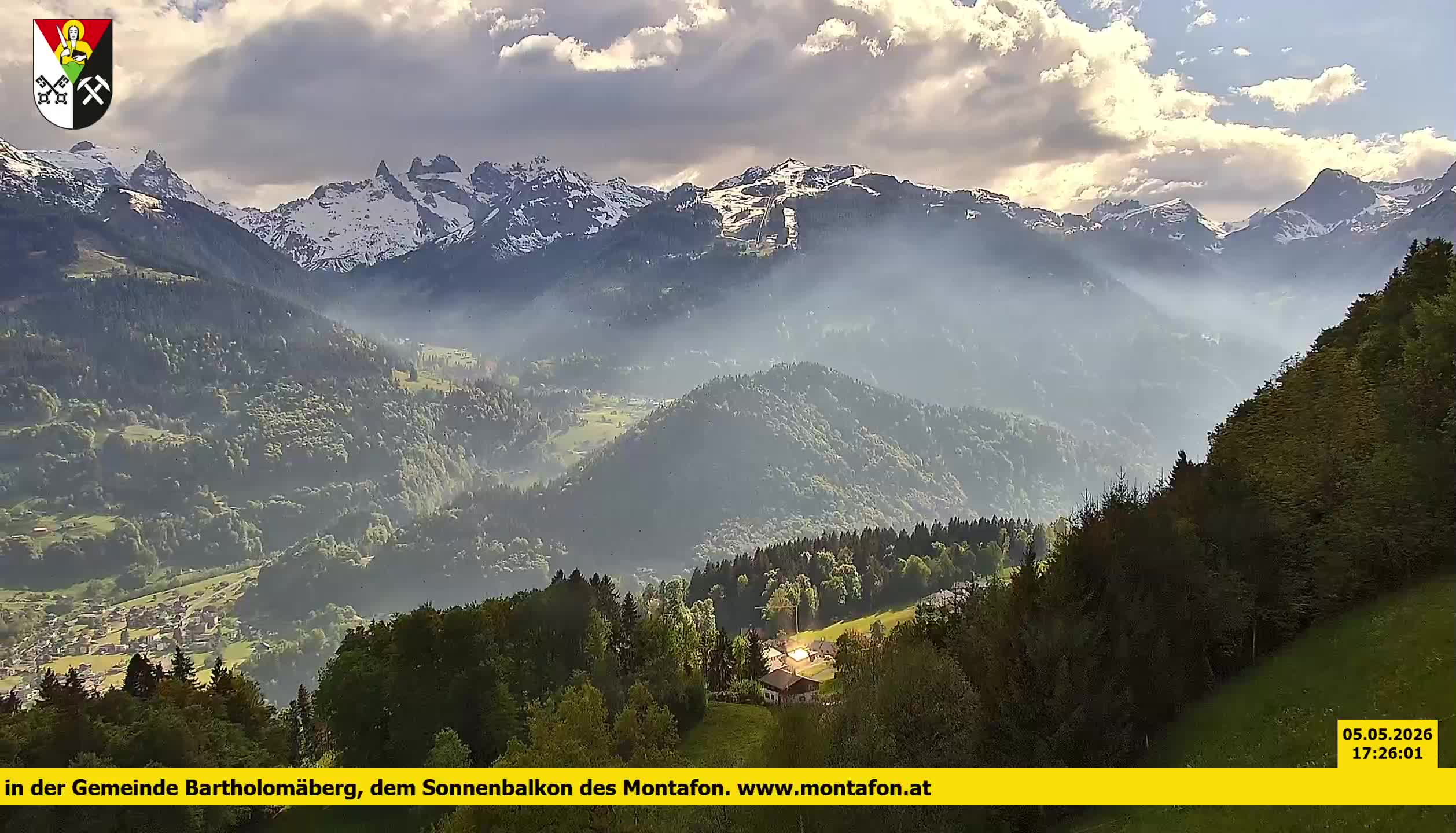Bartholomäberg | Blick auf Schruns