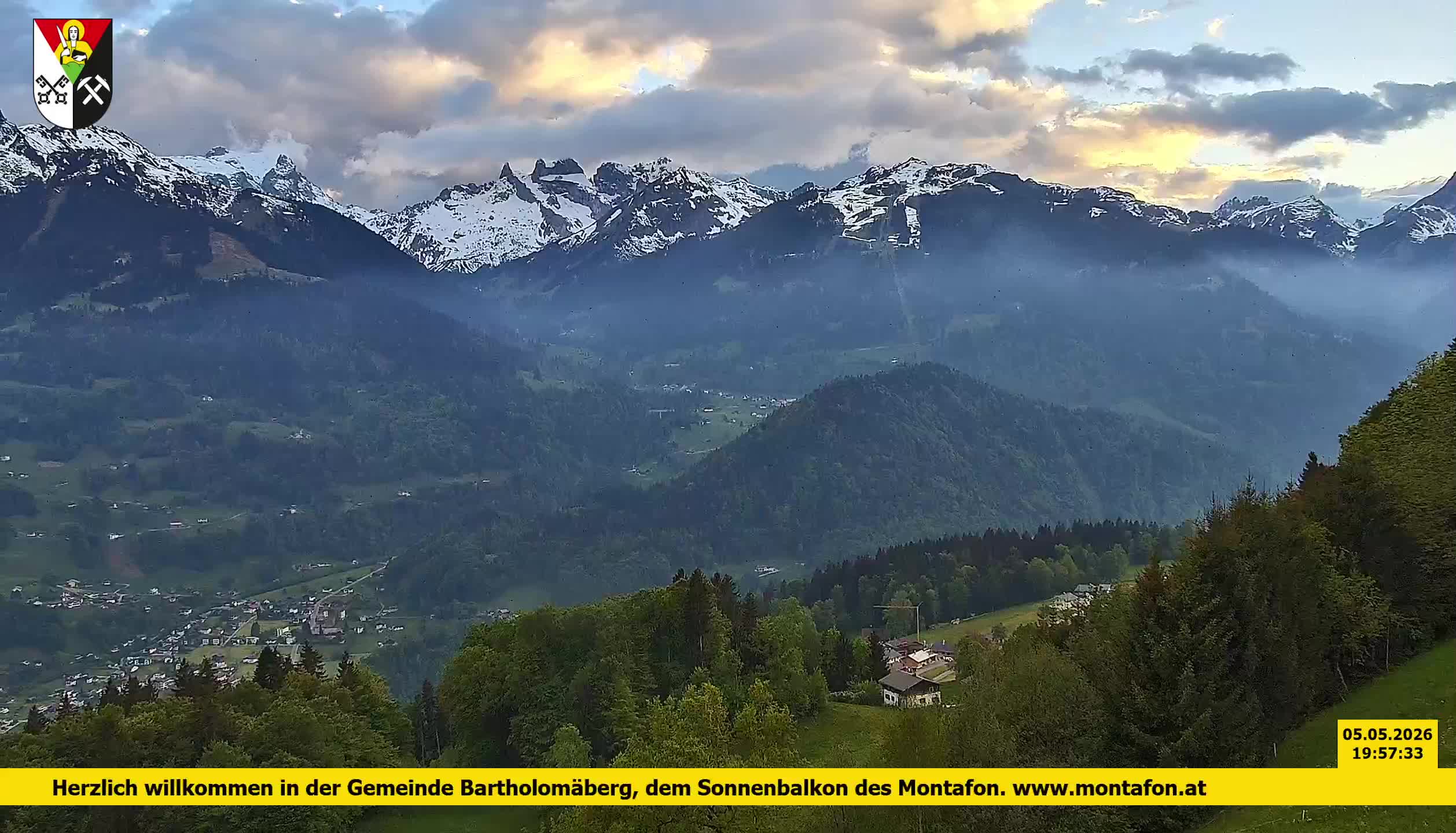 Bartholomäberg | Blick auf Schruns
