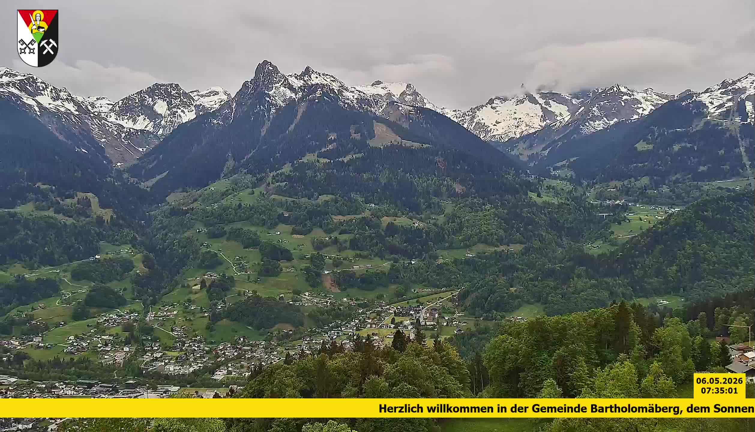 Bartholomäberg | Blick auf Schruns