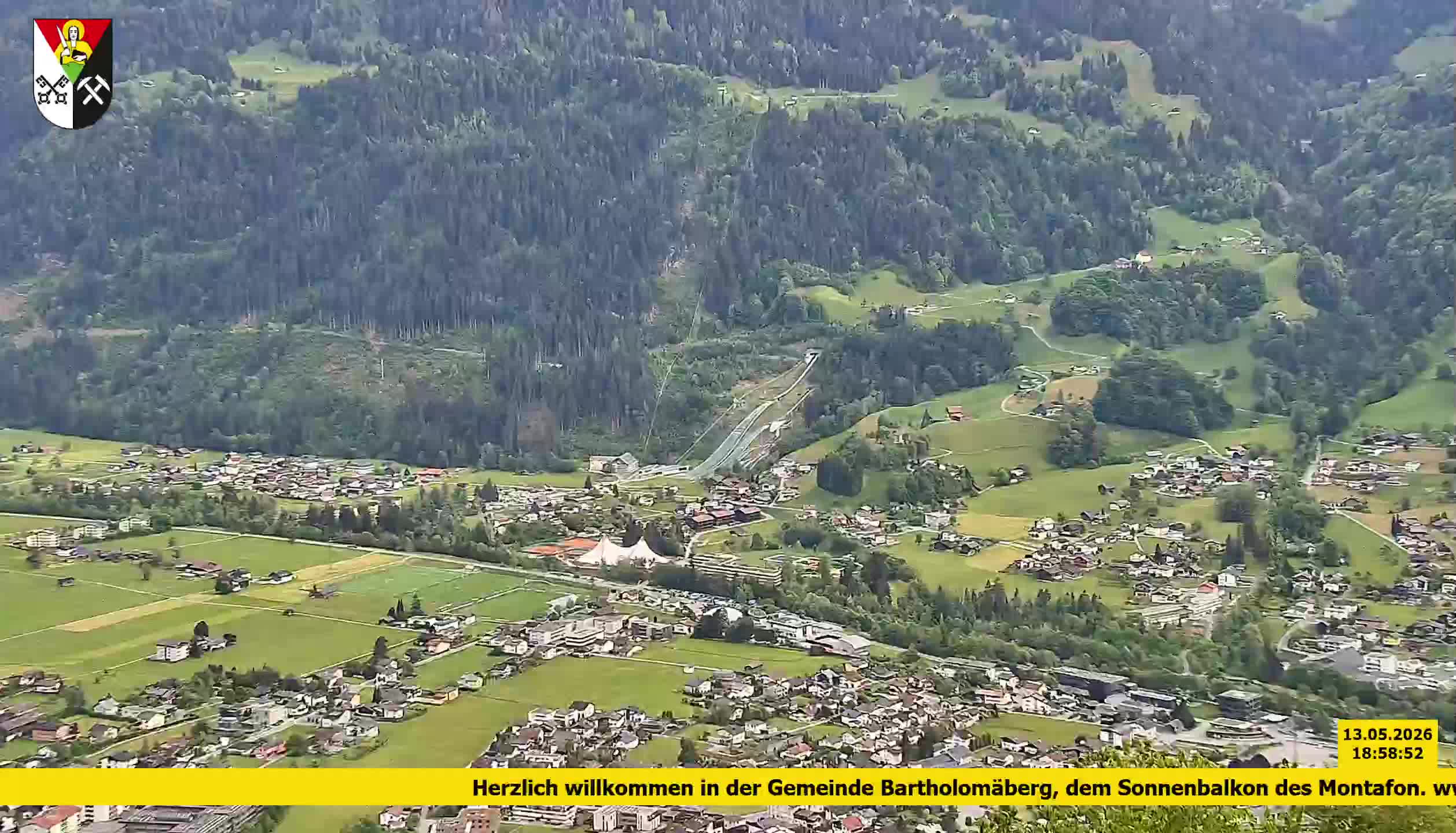 Bartholomäberg | Blick auf Schruns