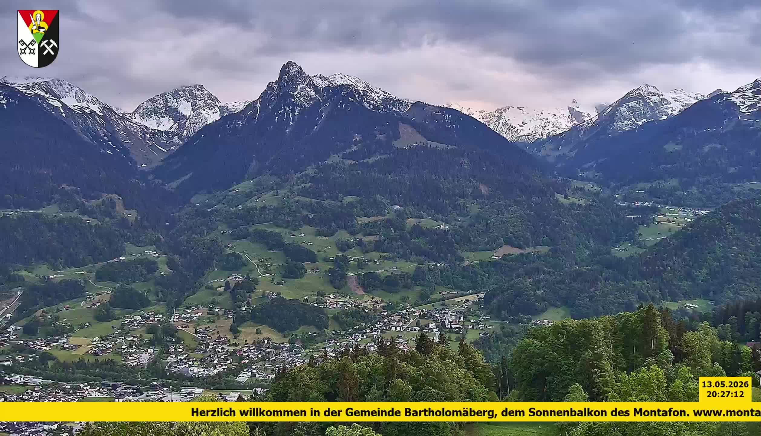 Bartholomäberg | Blick auf Schruns