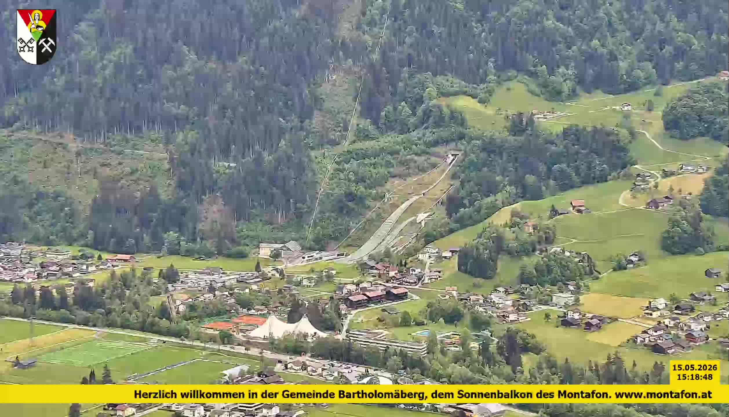 Bartholomäberg | Blick auf Schruns