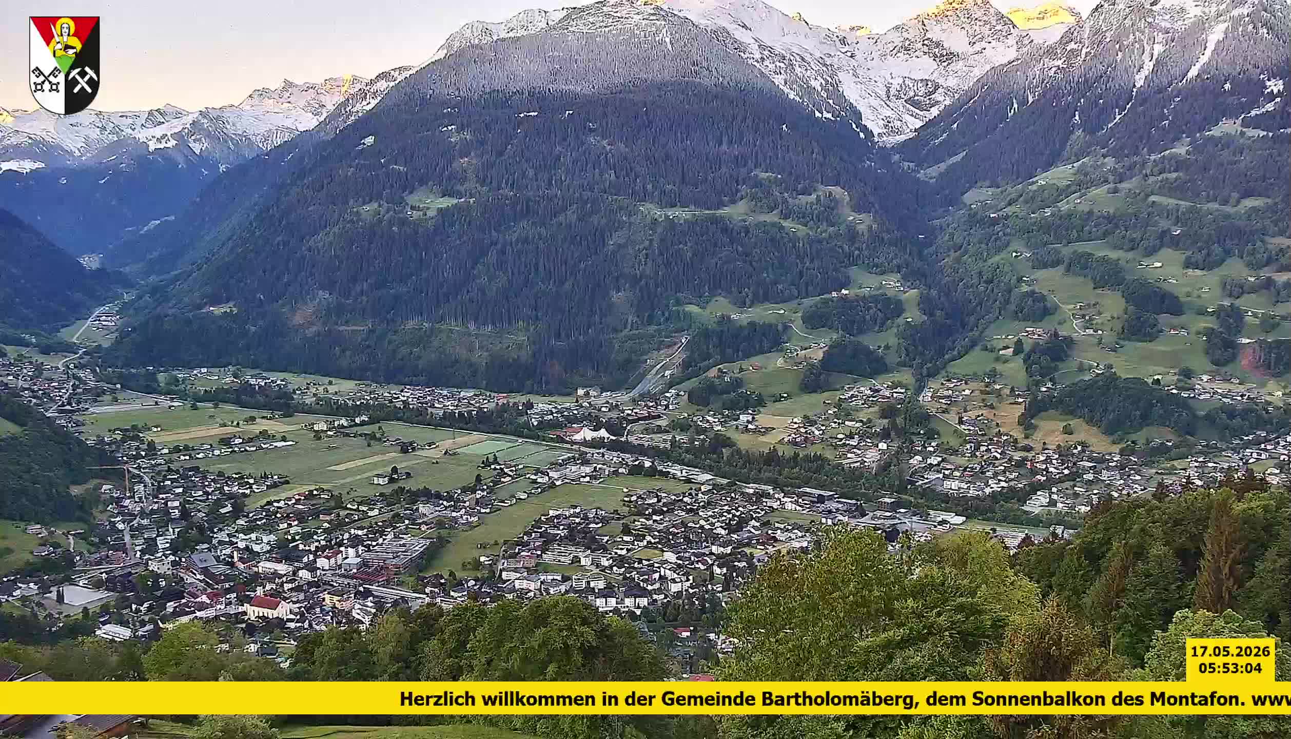 Bartholomäberg | Blick auf Schruns