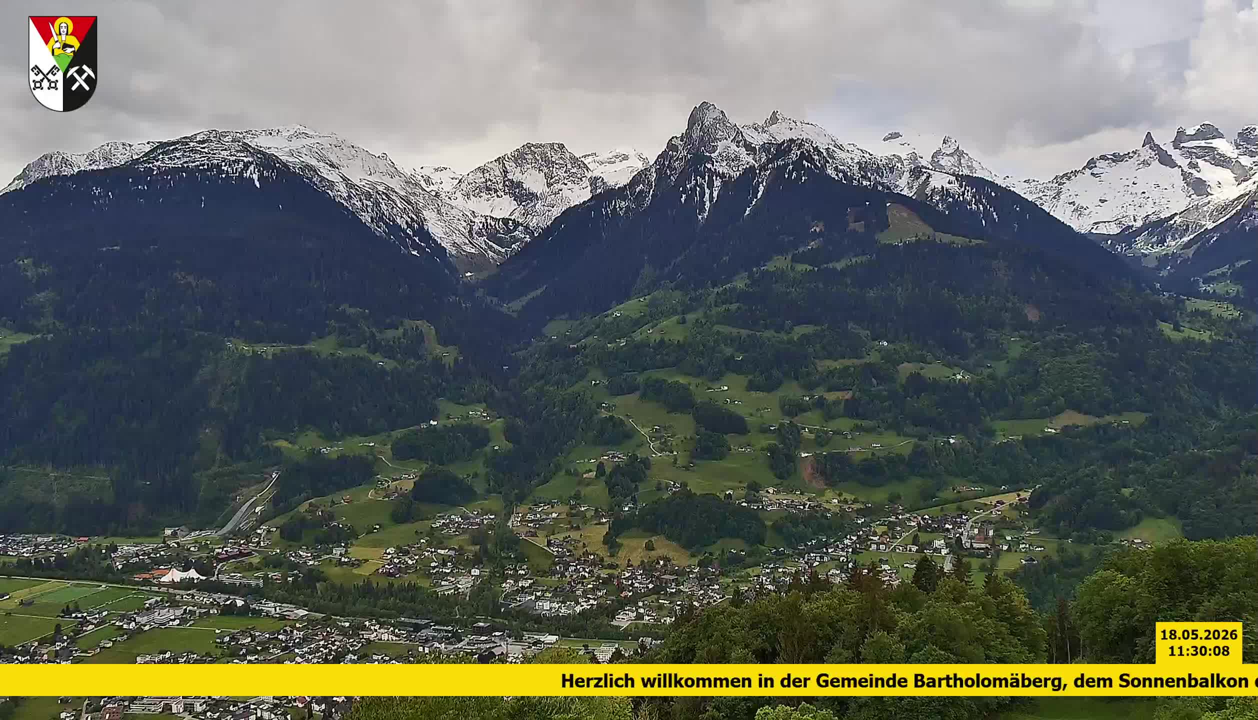 Bartholomäberg | Blick auf Schruns