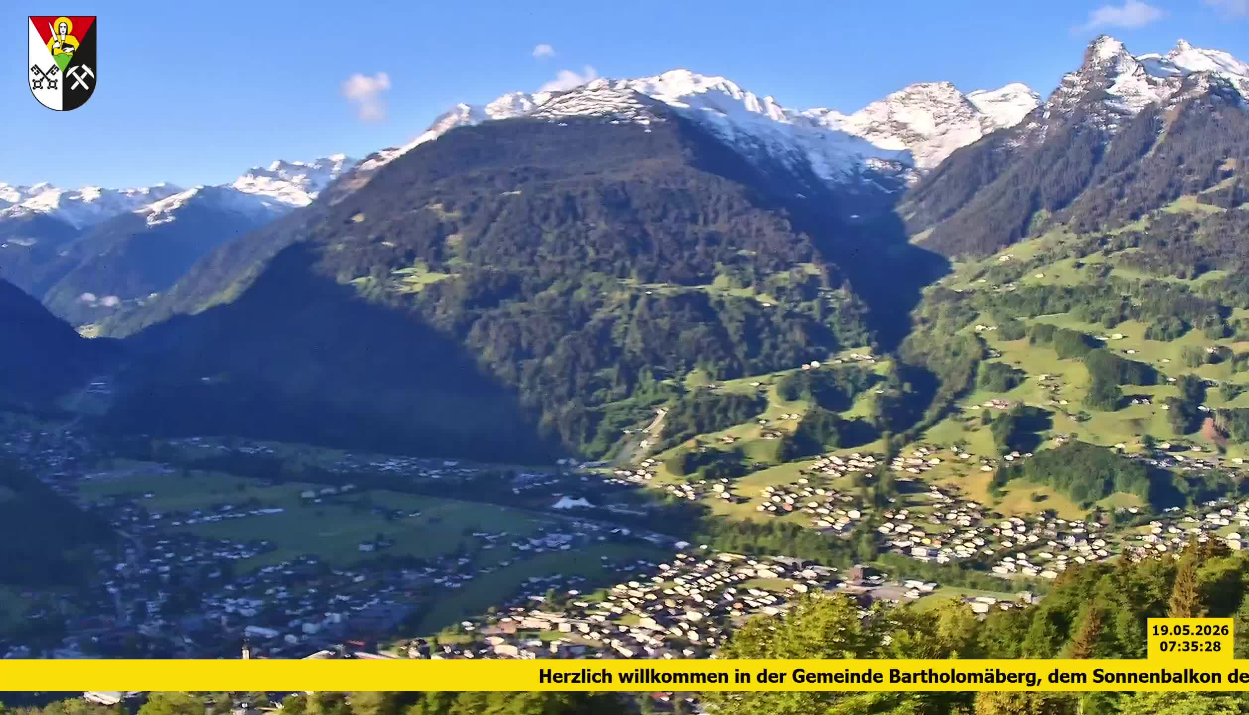 Bartholomäberg | Blick auf Schruns