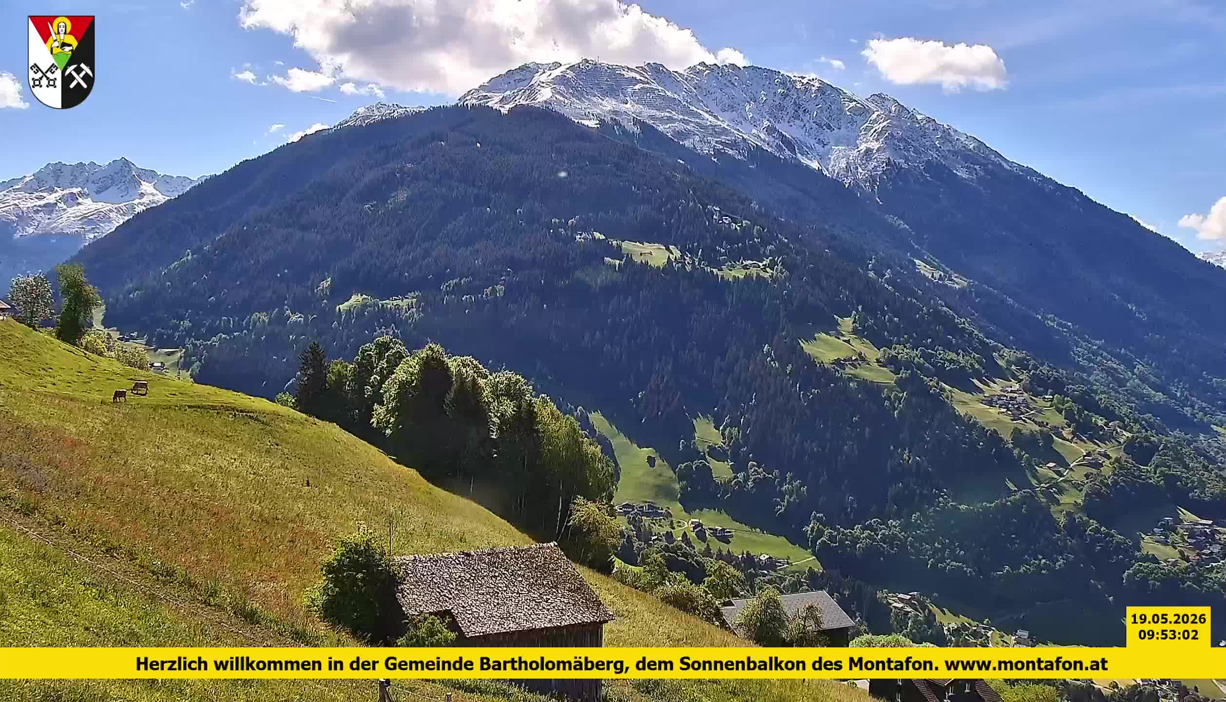 Bartholomäberg | Blick auf Schruns