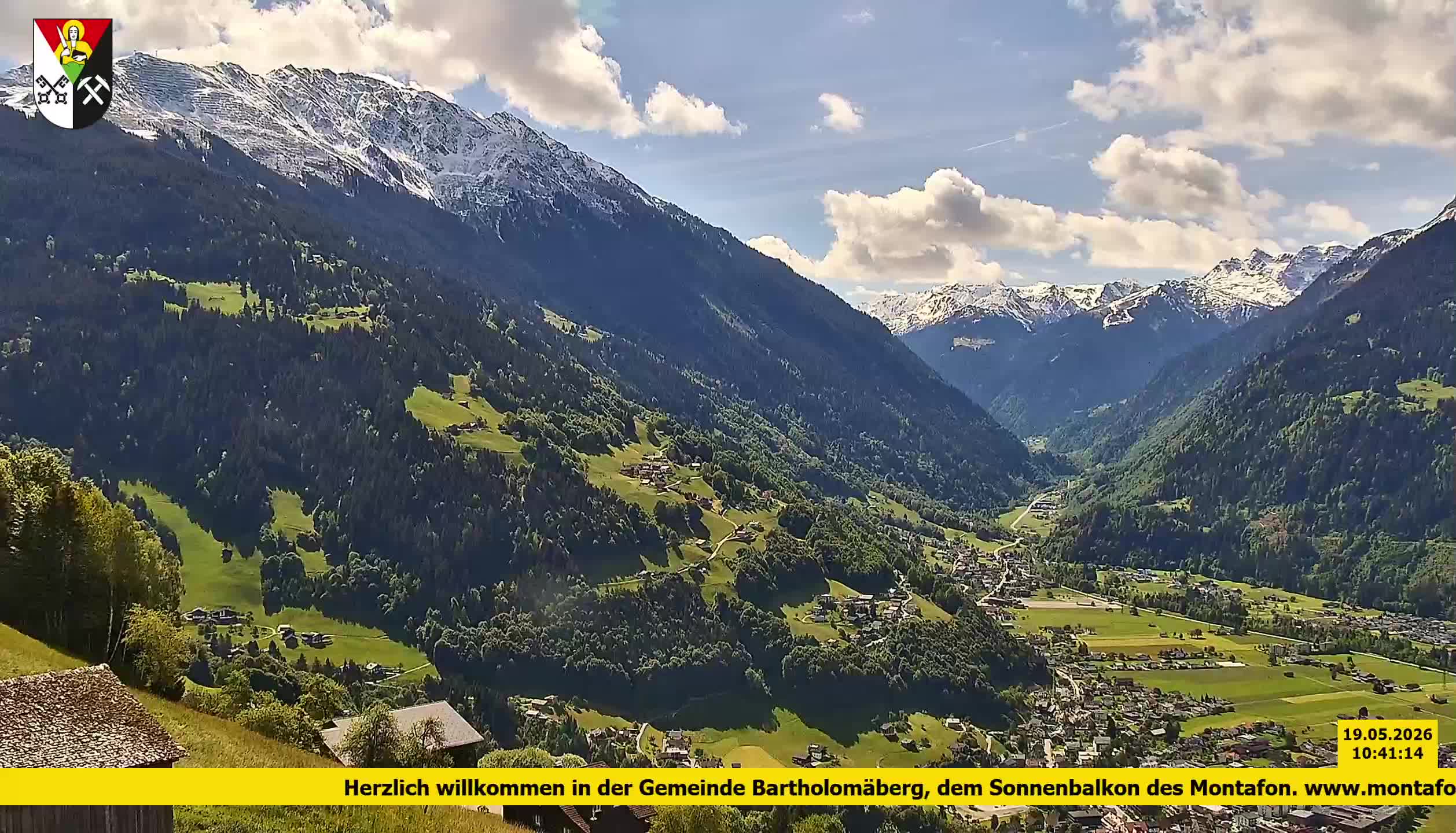 Bartholomäberg | Blick auf Schruns