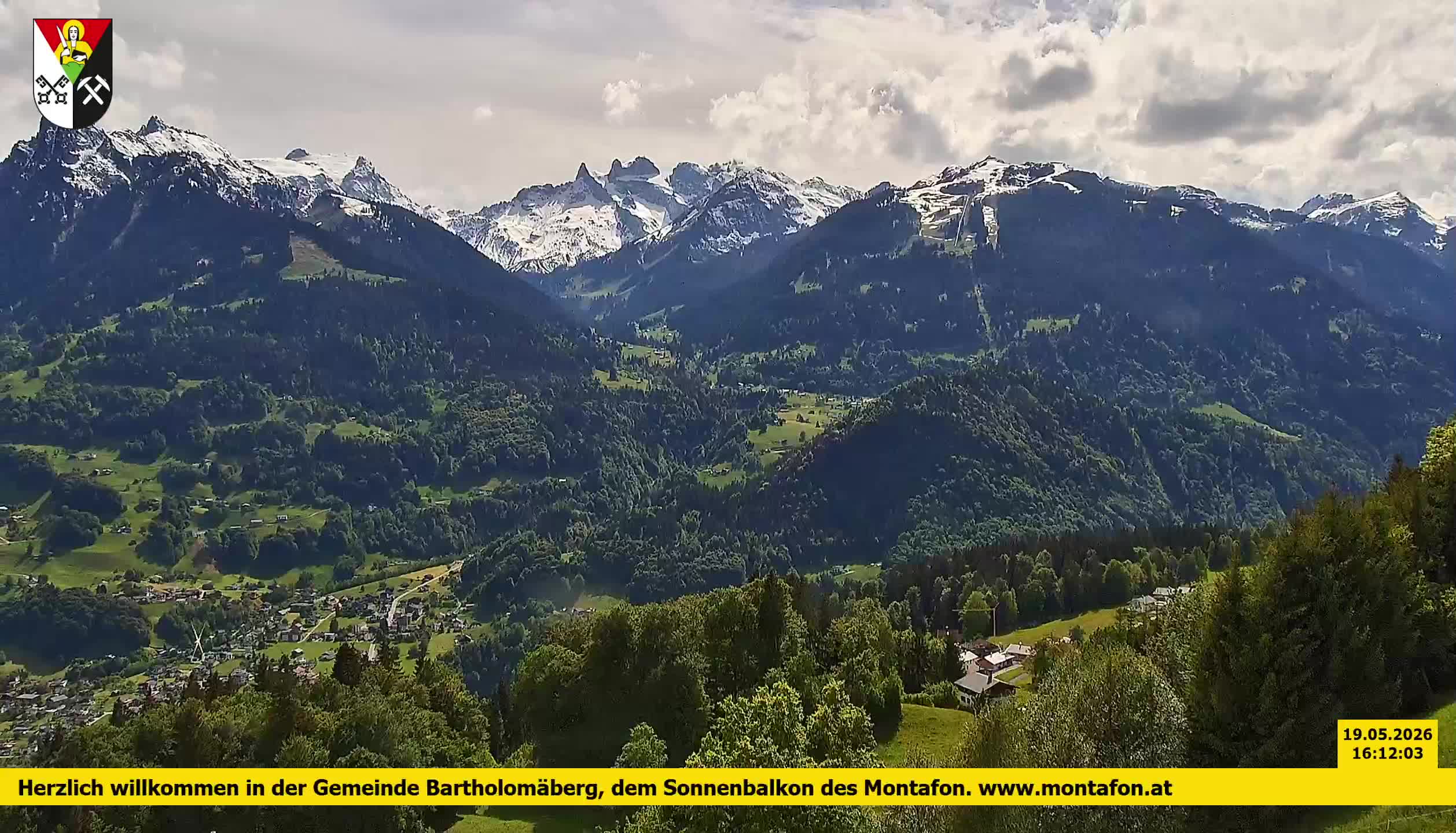 Bartholomäberg | Blick auf Schruns