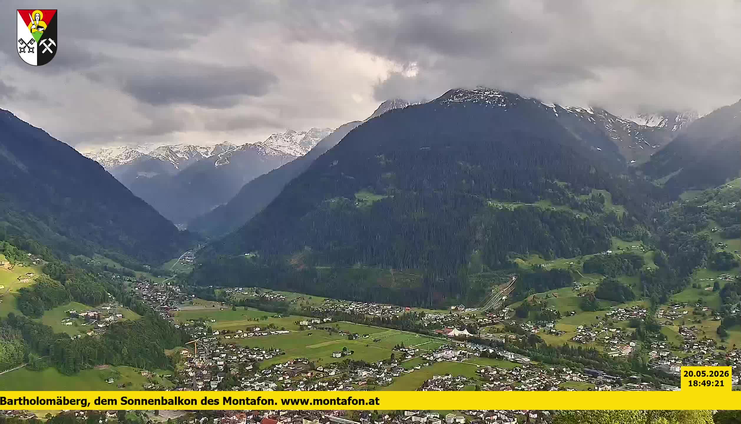 Bartholomäberg | Blick auf Schruns