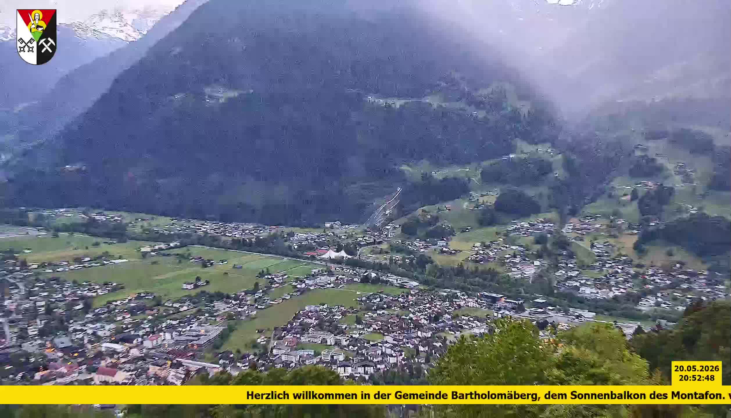Bartholomäberg | Blick auf Schruns