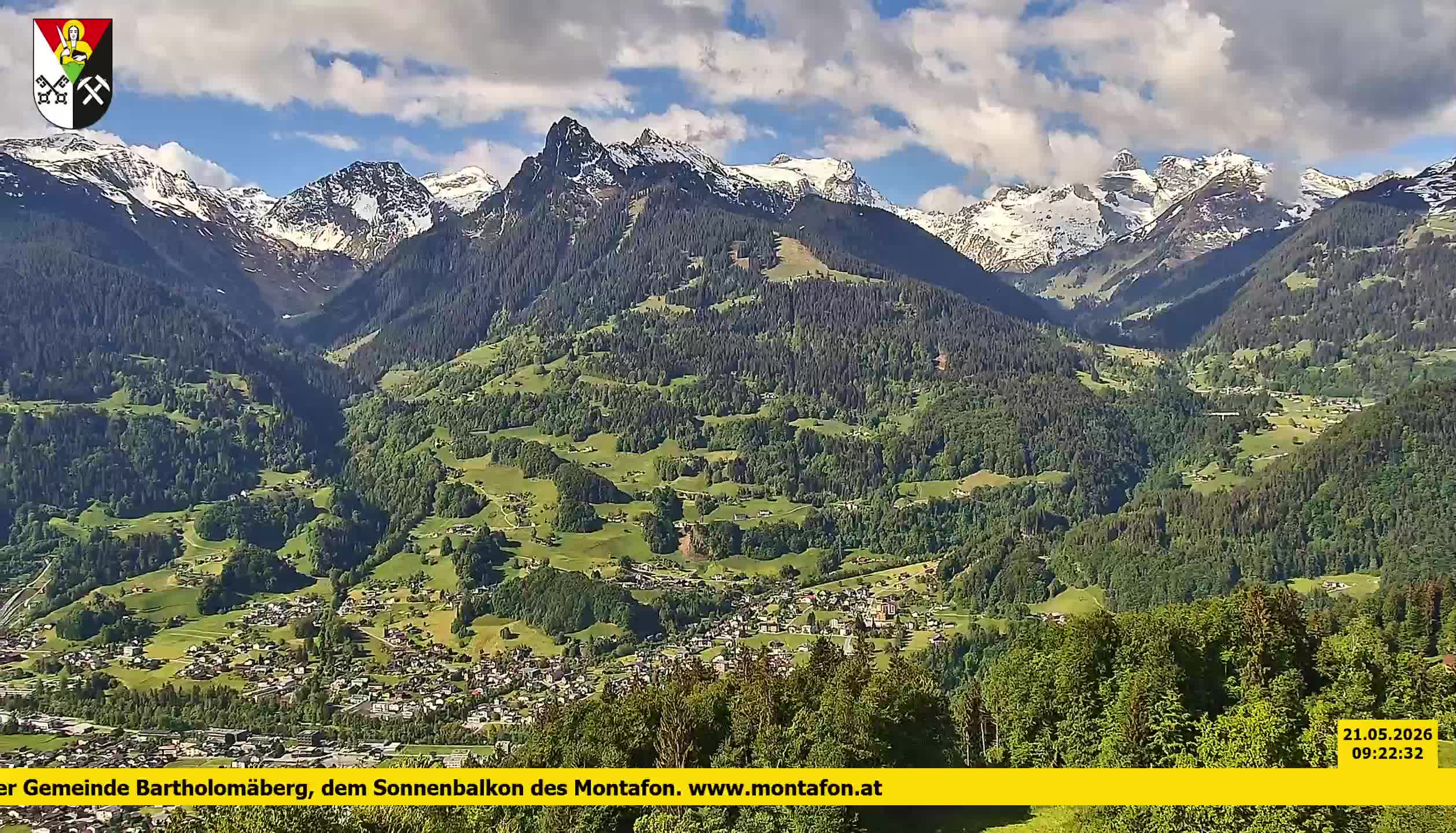 Bartholomäberg | Blick auf Schruns