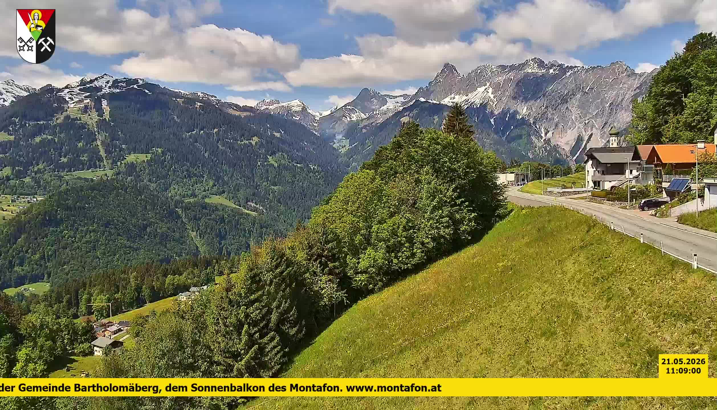 Bartholomäberg | Blick auf Schruns
