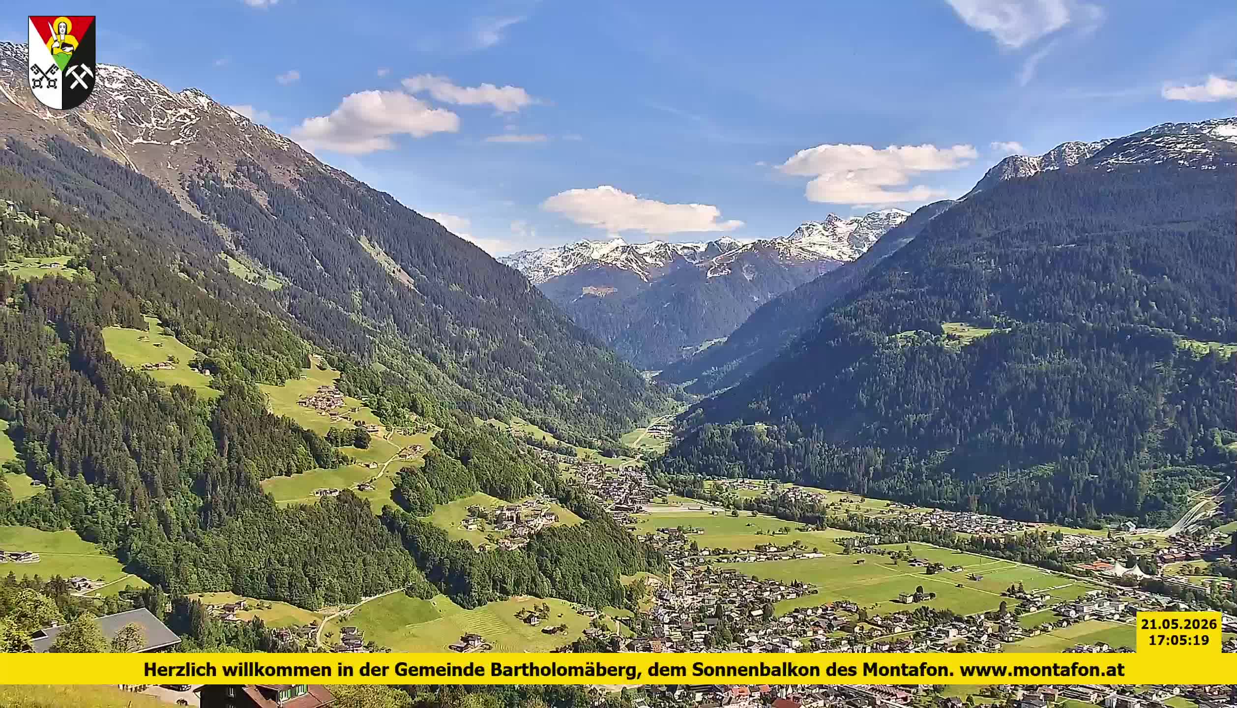 Bartholomäberg | Blick auf Schruns