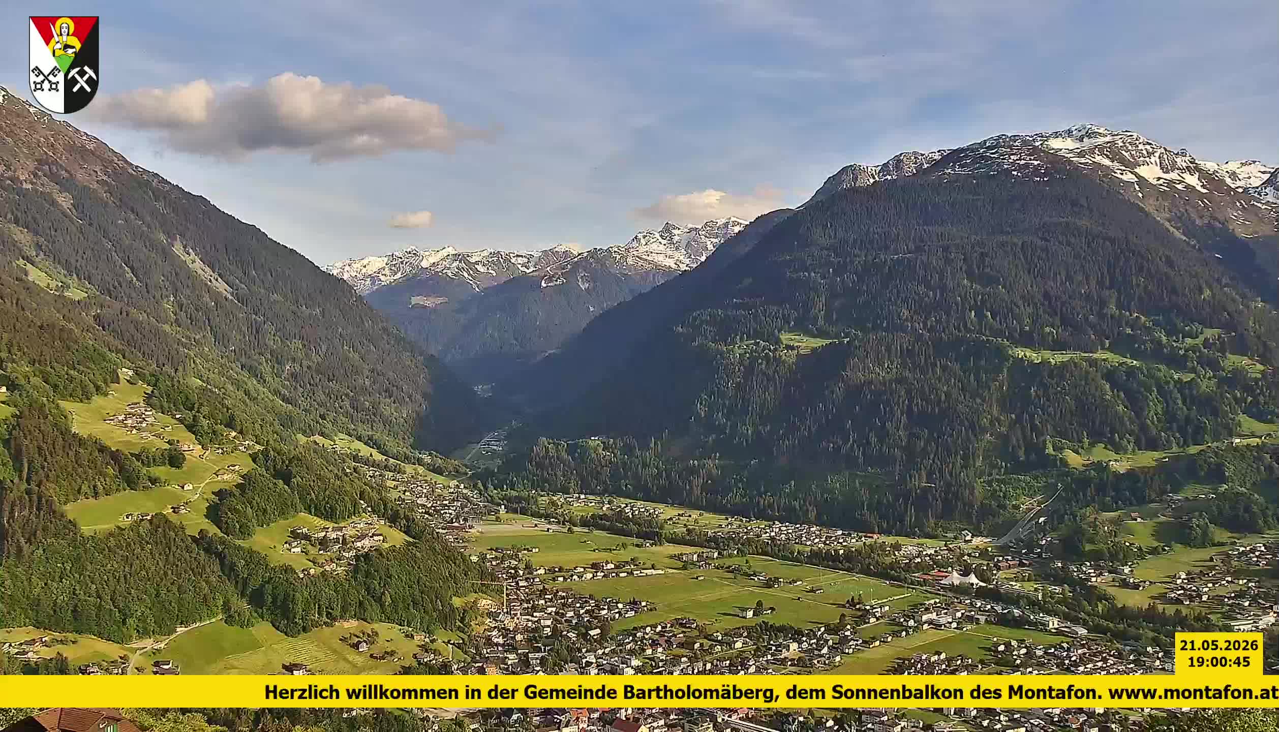 Bartholomäberg | Blick auf Schruns