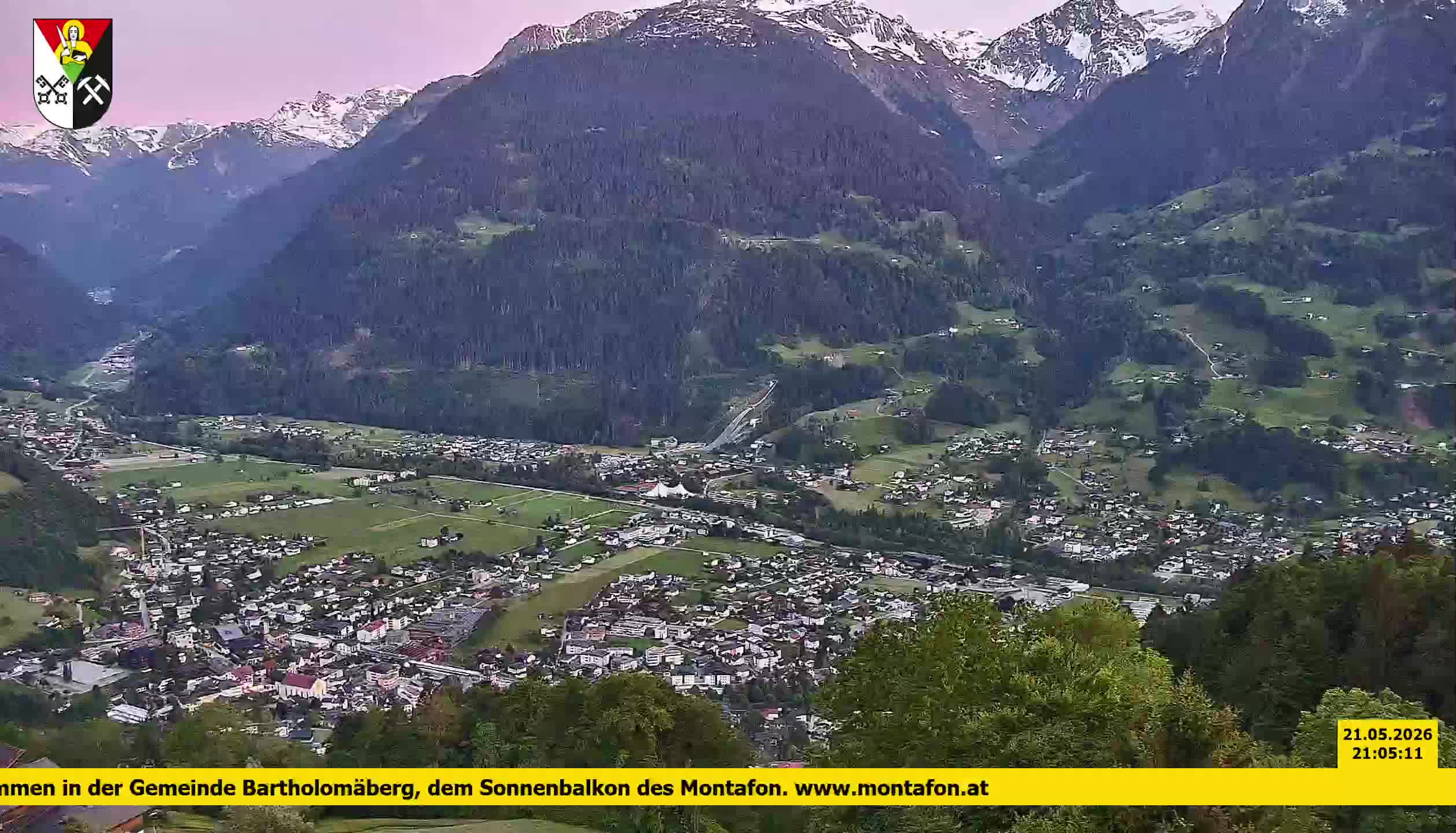 Bartholomäberg | Blick auf Schruns