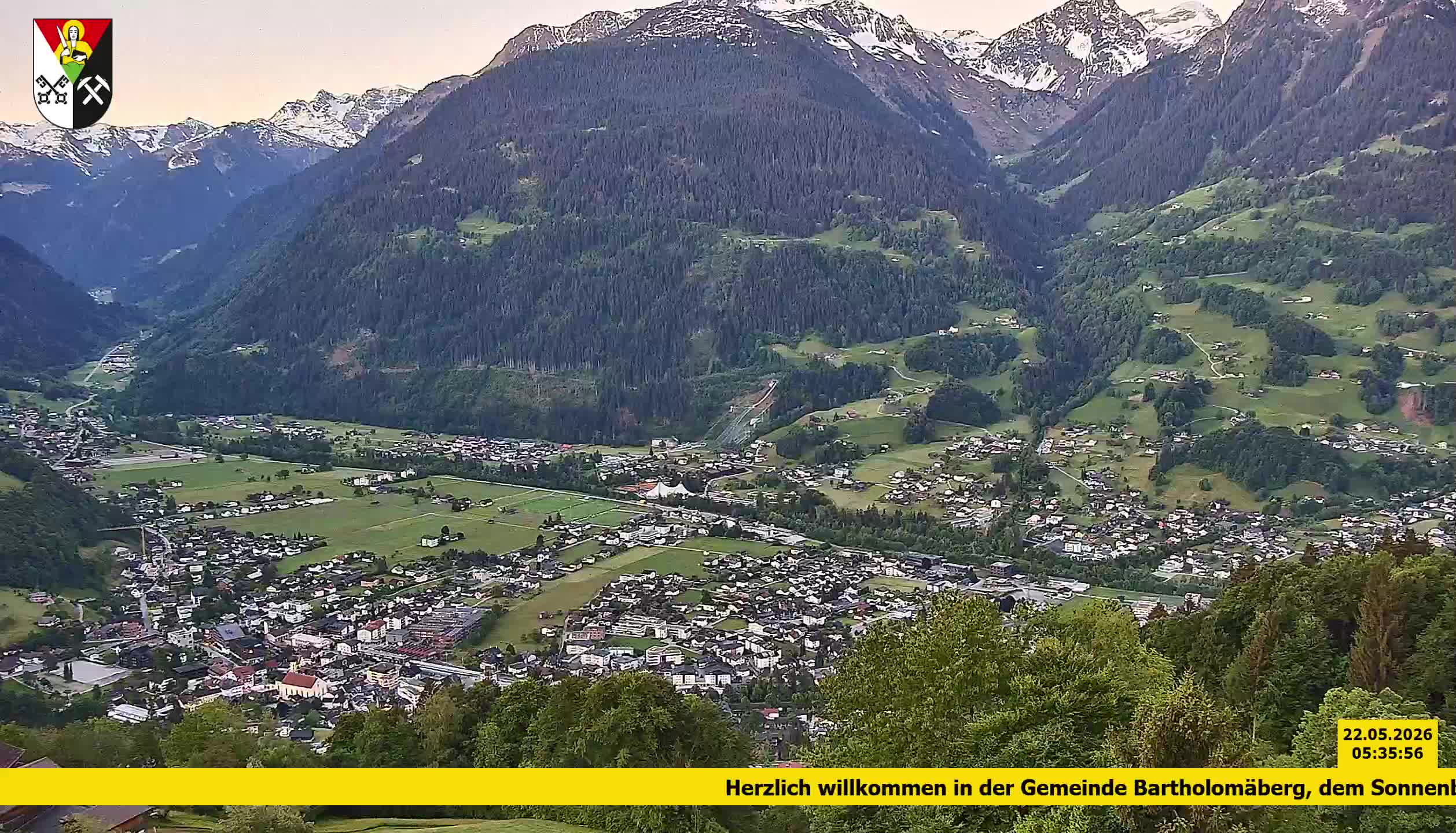 Bartholomäberg | Blick auf Schruns