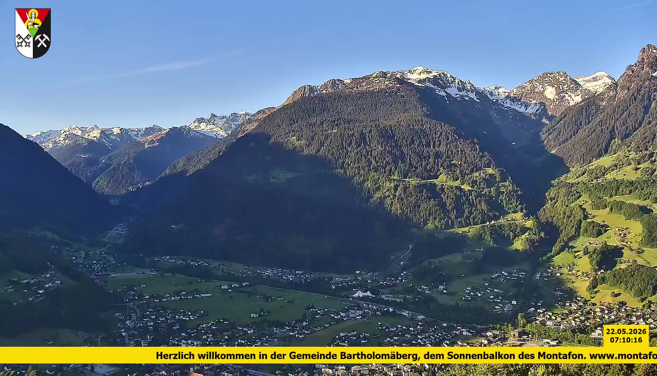 Bartholomäberg | Blick auf Schruns