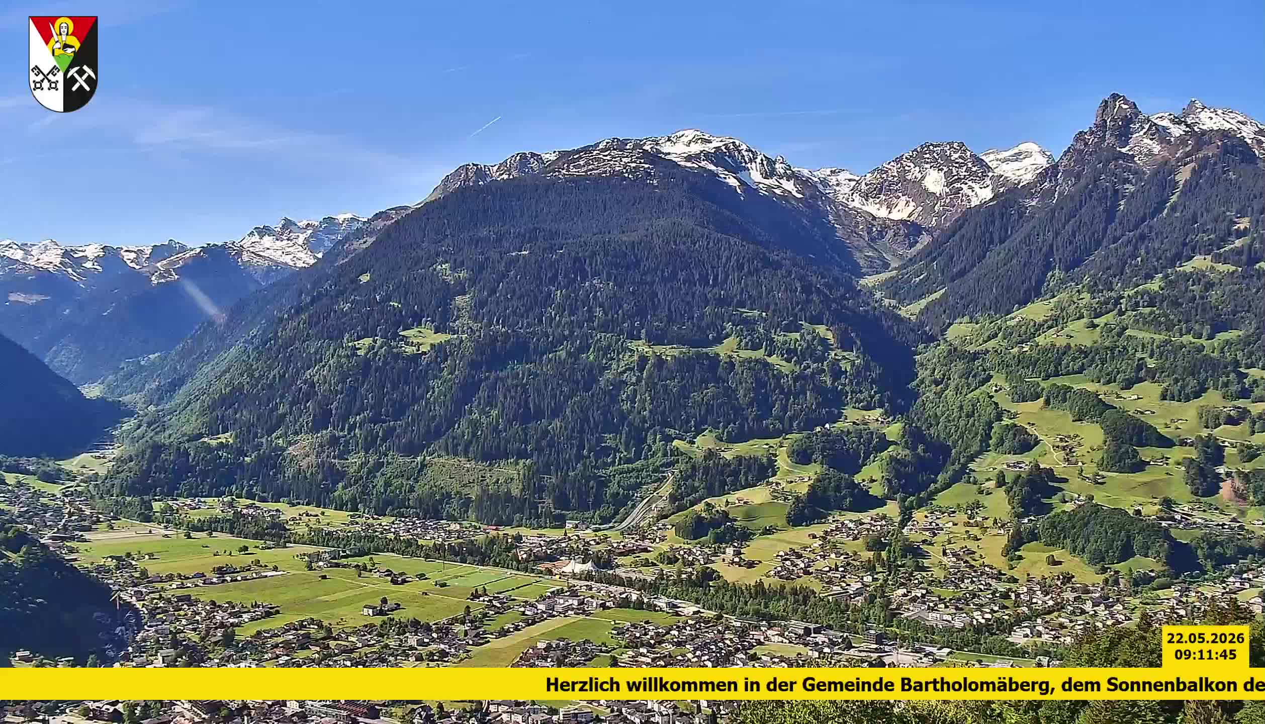 Bartholomäberg | Blick auf Schruns