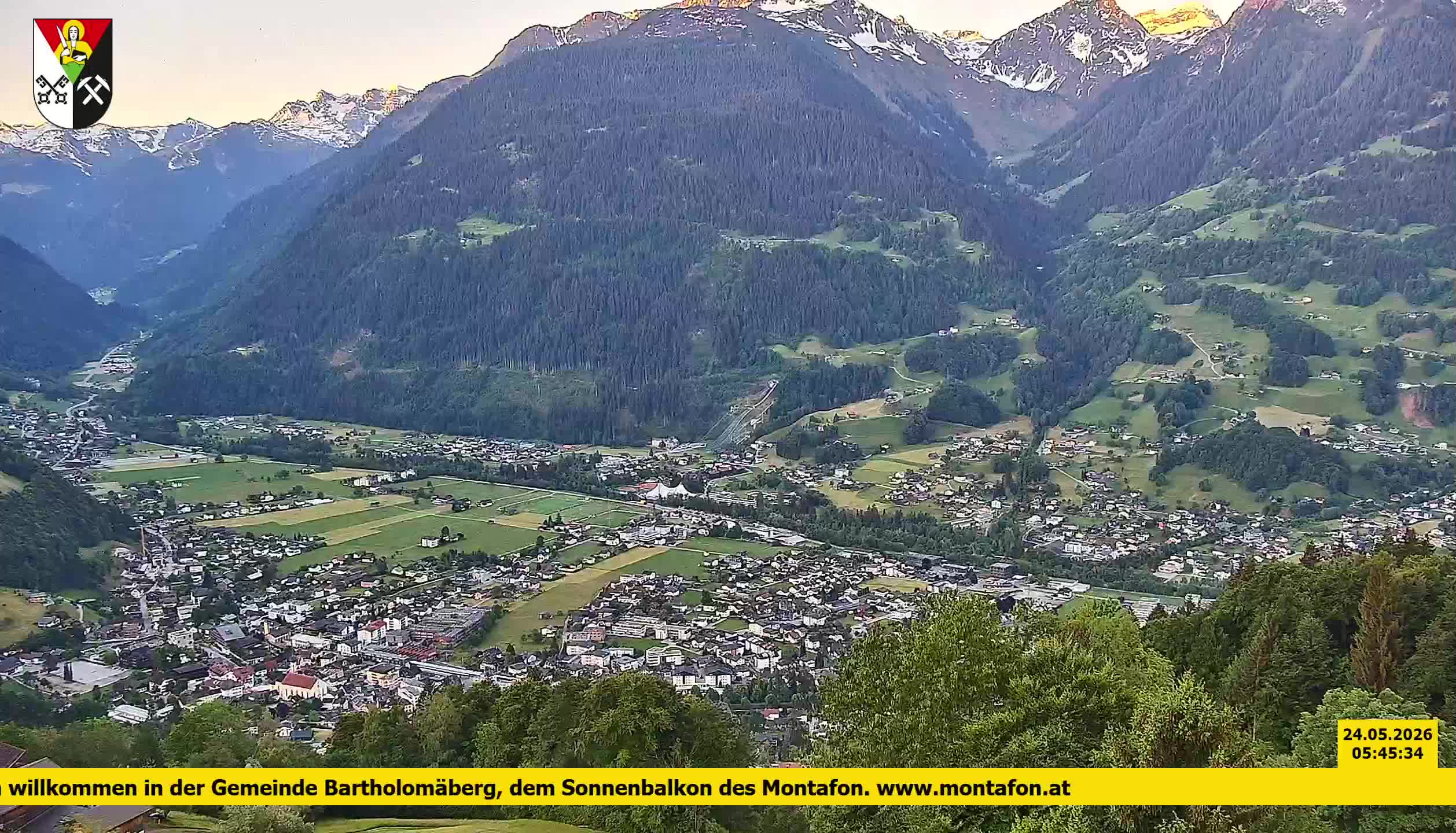 Bartholomäberg | Blick auf Schruns