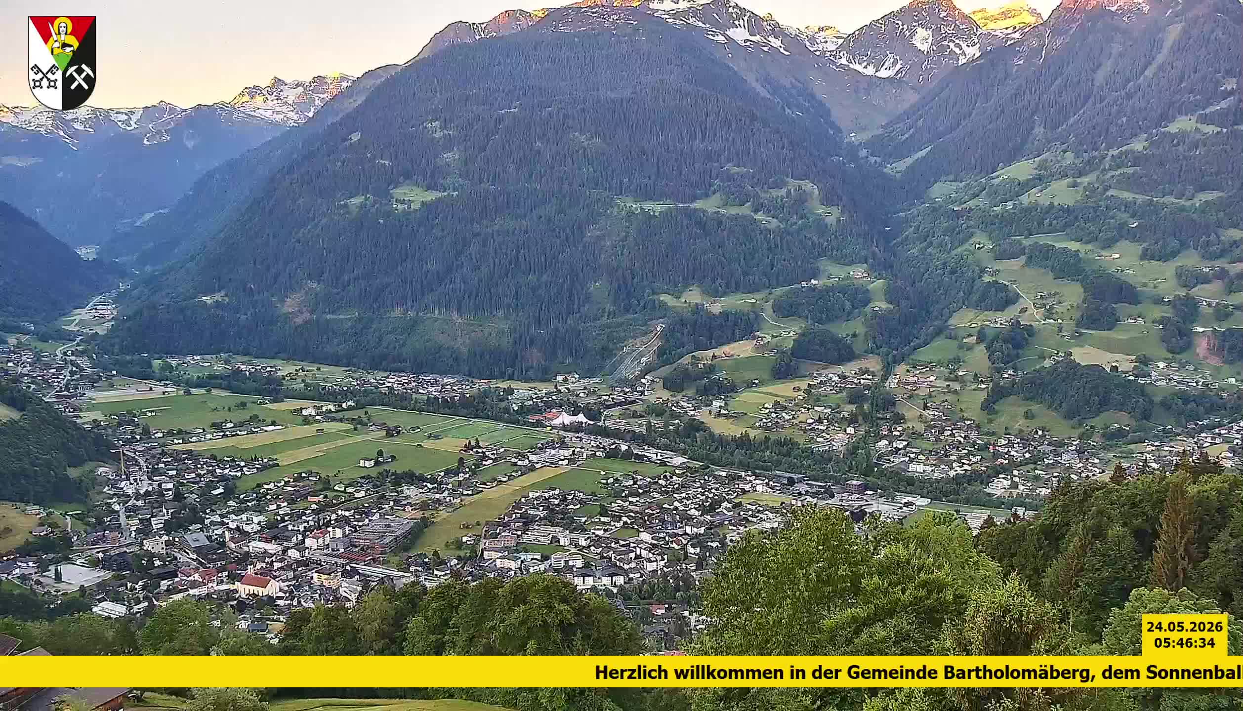 Bartholomäberg | Blick auf Schruns
