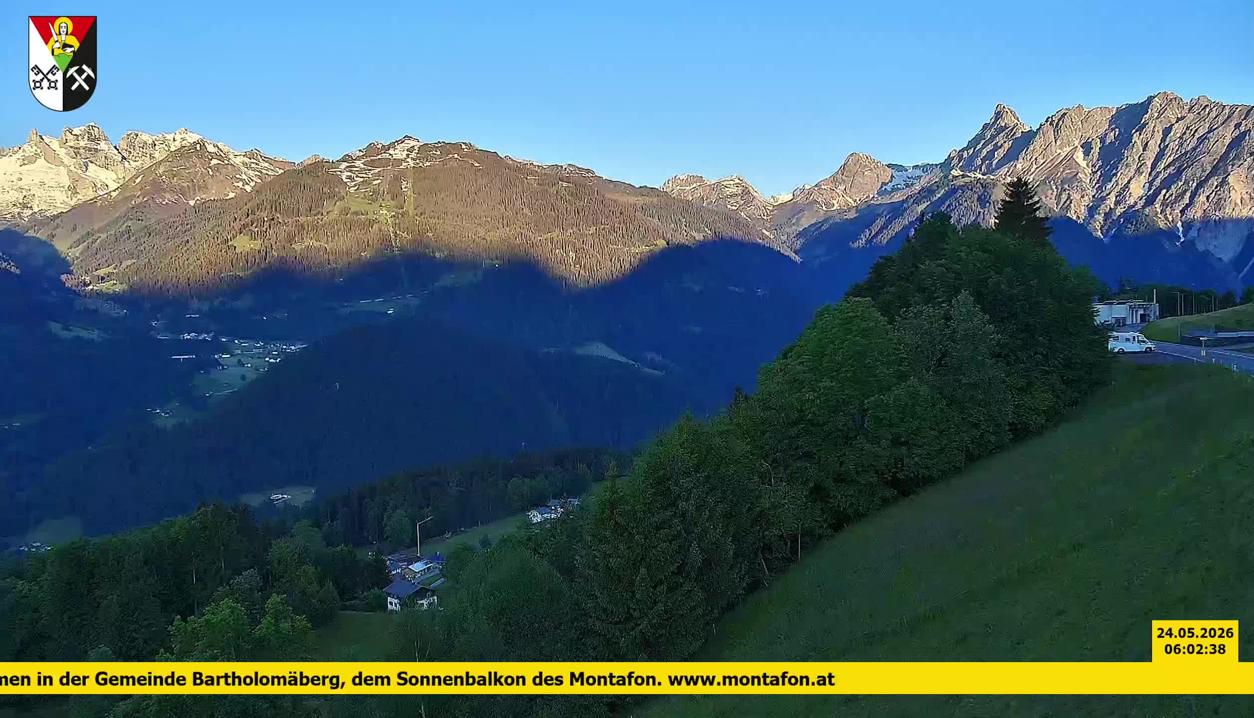 Bartholomäberg | Blick auf Schruns
