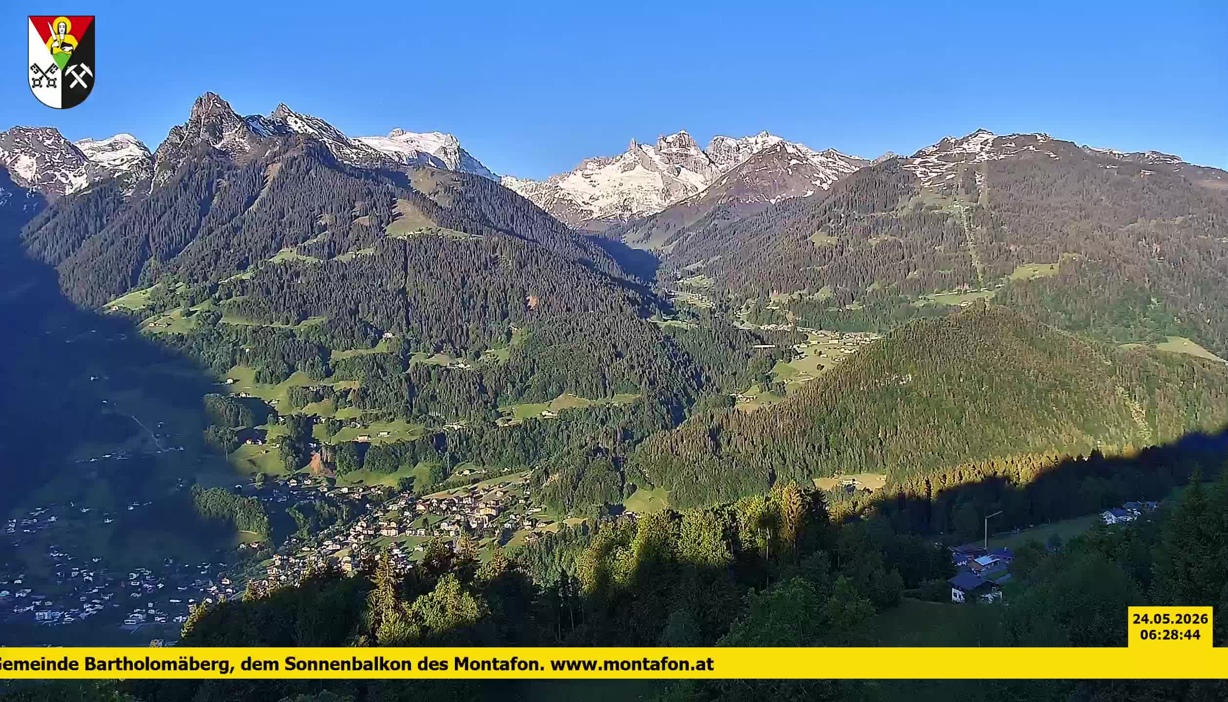 Bartholomäberg | Blick auf Schruns