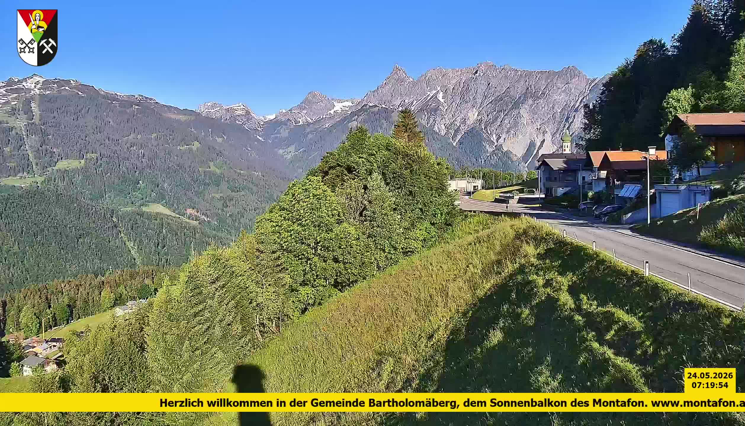 Bartholomäberg | Blick auf Schruns